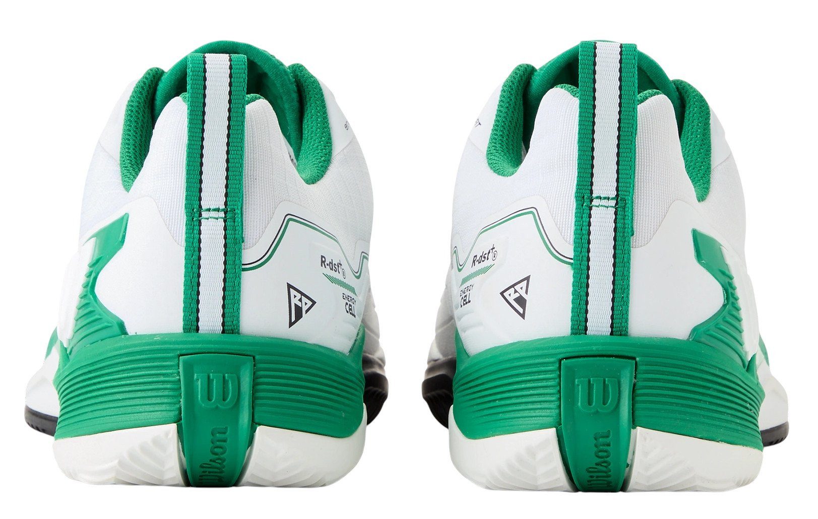 Wilson Rush Pro 4.5 Clay/Sandplatz 2025 weiss/grün Herren Tennisschuh