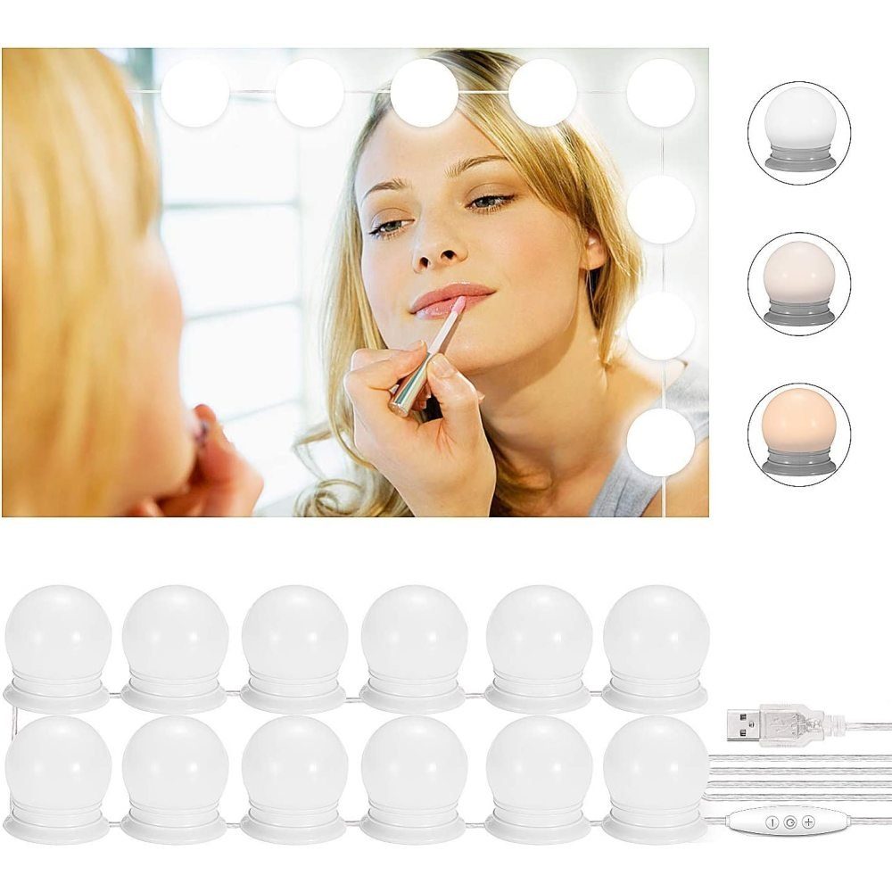 Make-up-Spiegellampe,Kosmetikspiegellampe Spiegelleuchte Jormftte