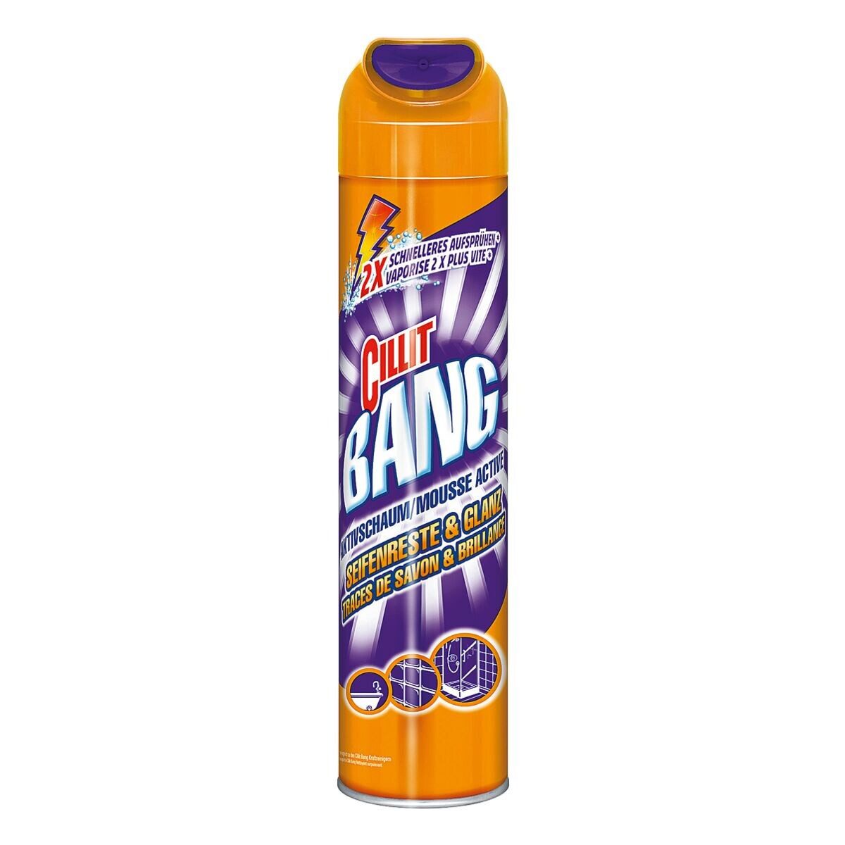 CILLIT BANG Seifenreste & Glanz Badreiniger (600 ml)