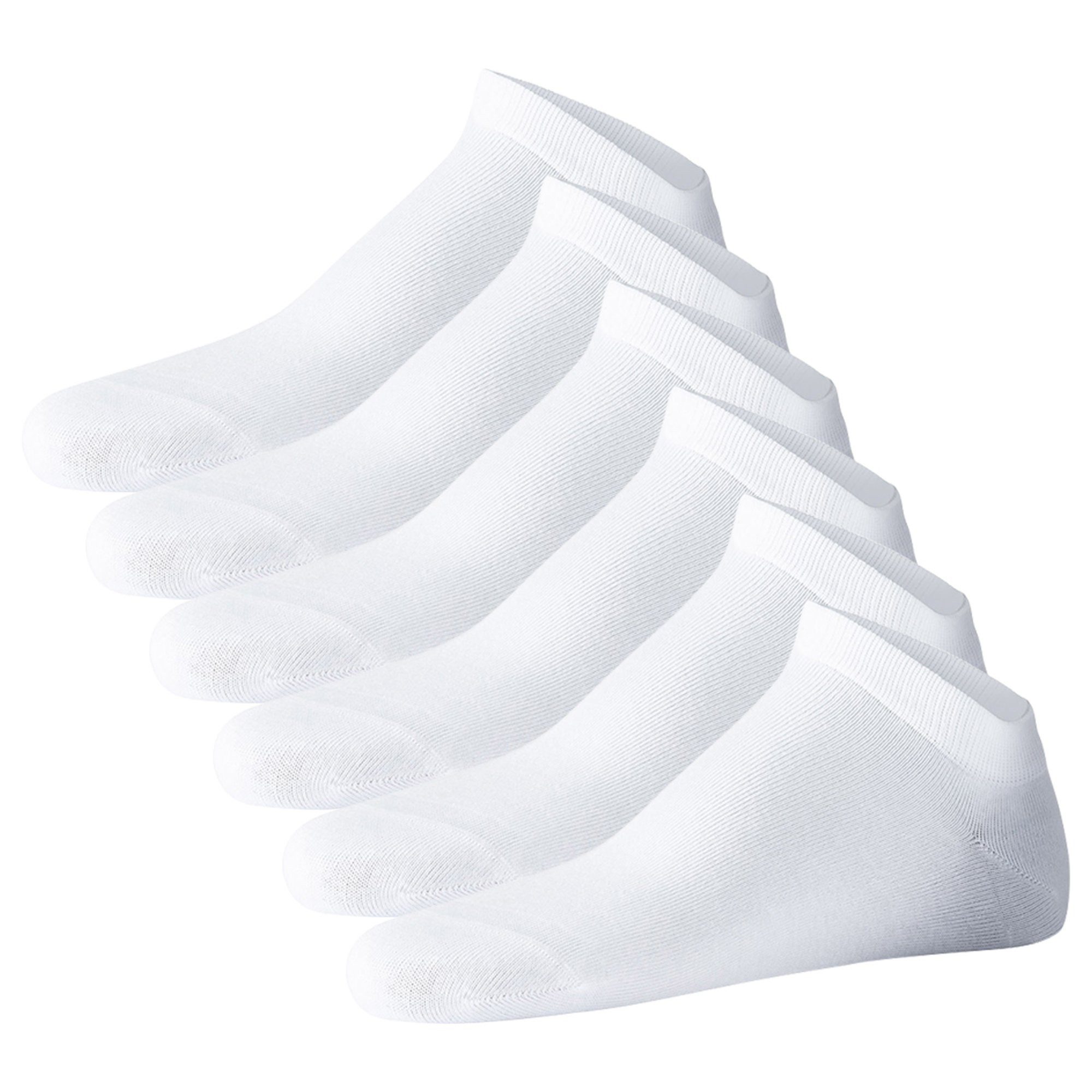 Sneakersocken Unisex Socken 6er Pack Baumwolle