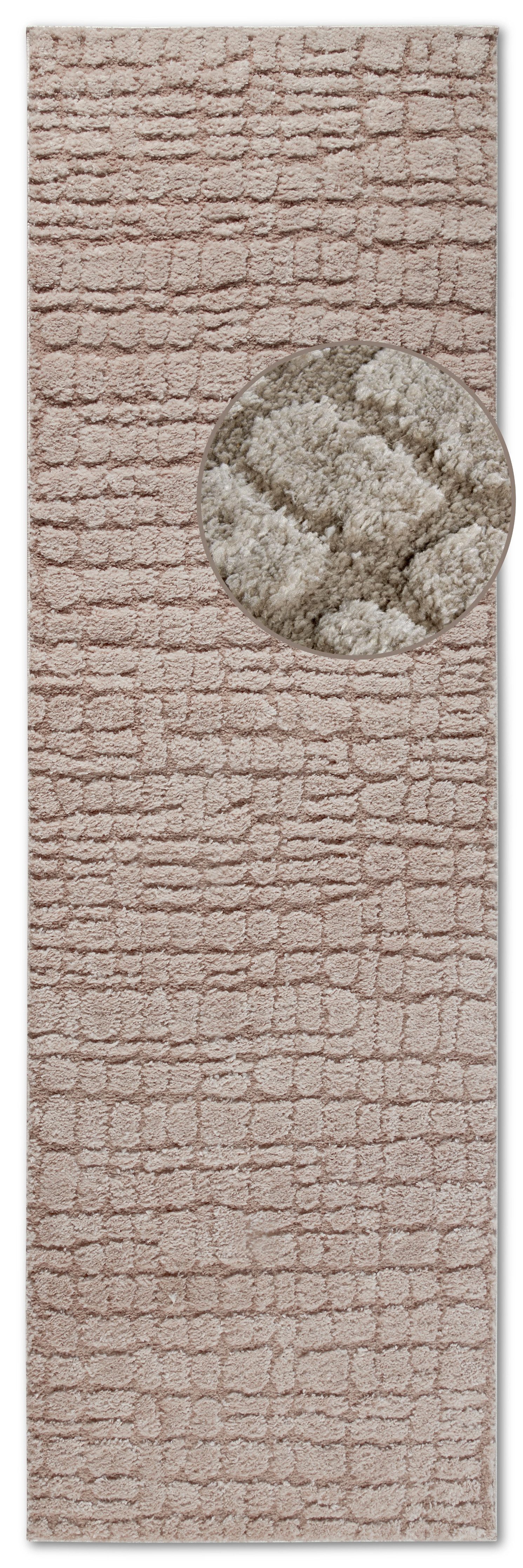 ELLE DECORATION Designteppich »Artistique«, rechteckig, 18 mm Höhe, Hochflo günstig online kaufen