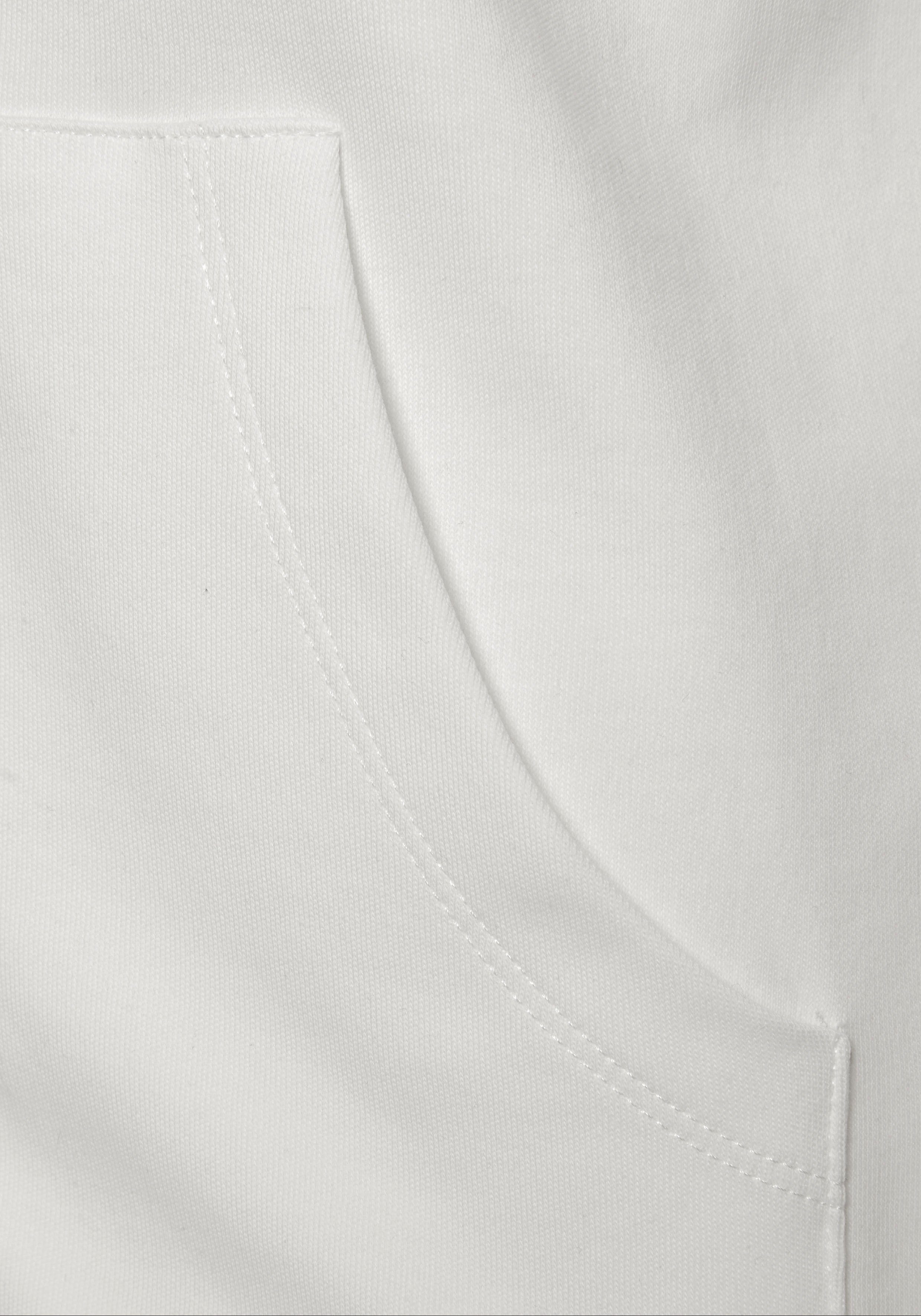 Bench. Loungewear Sweatjacke mit glänzender Logostickerei am Stehkragen, Loungewear