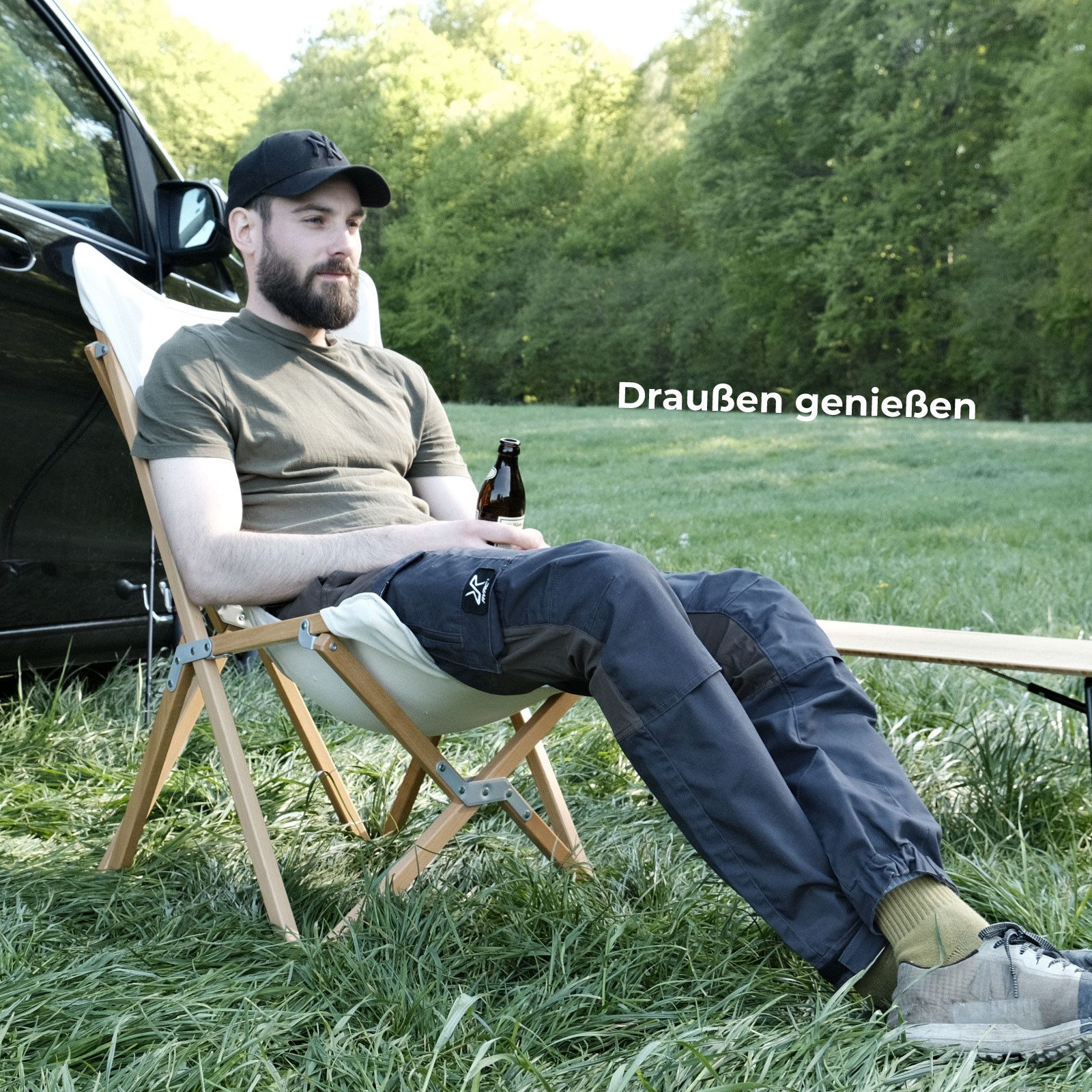 osoltus Campingstuhl osoltus Holz Faltsessel Sessel Campingsessel Jessi Sah günstig online kaufen