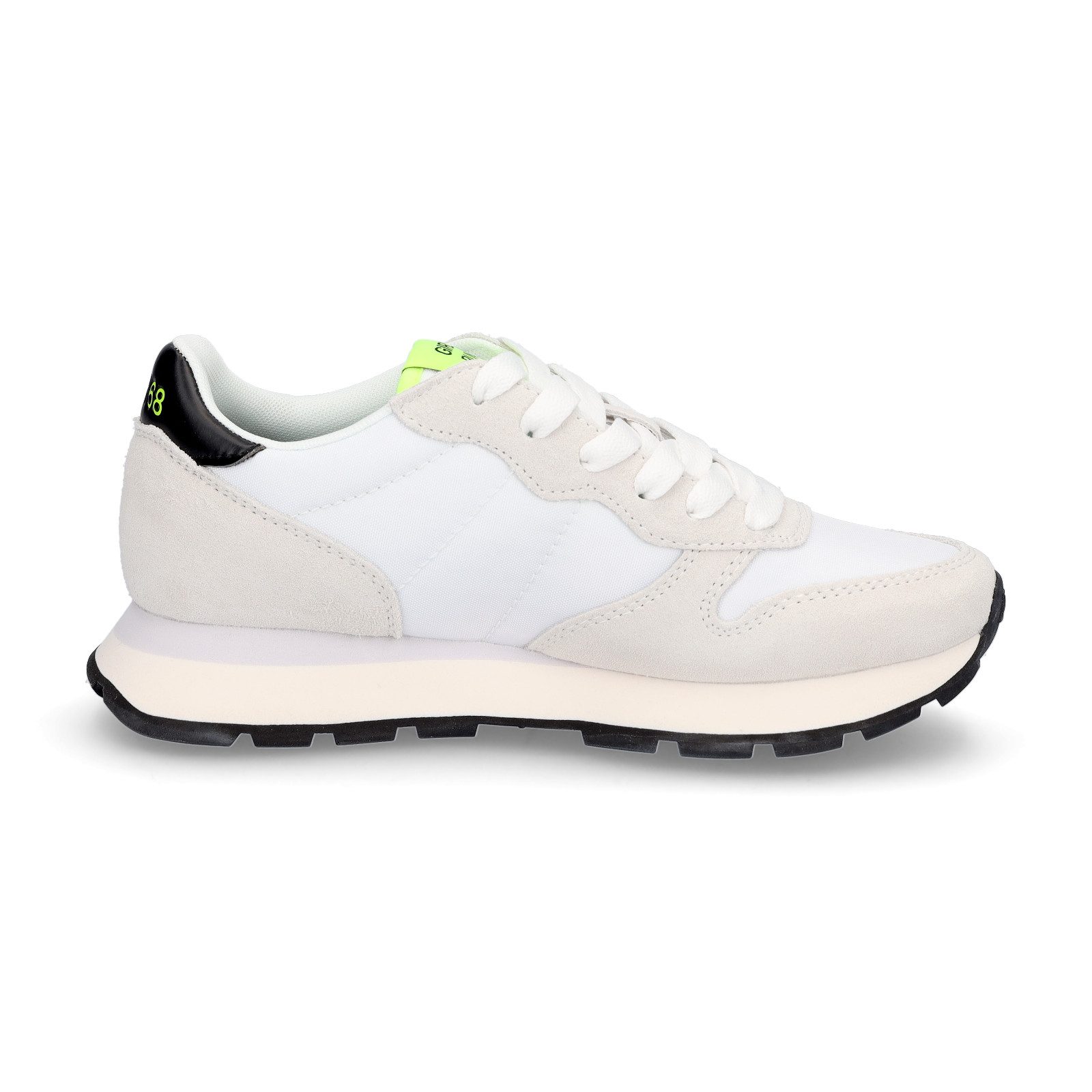 SUN 68 Sun68 Damen Sneaker Ally Solid Nylon weiß Sneaker