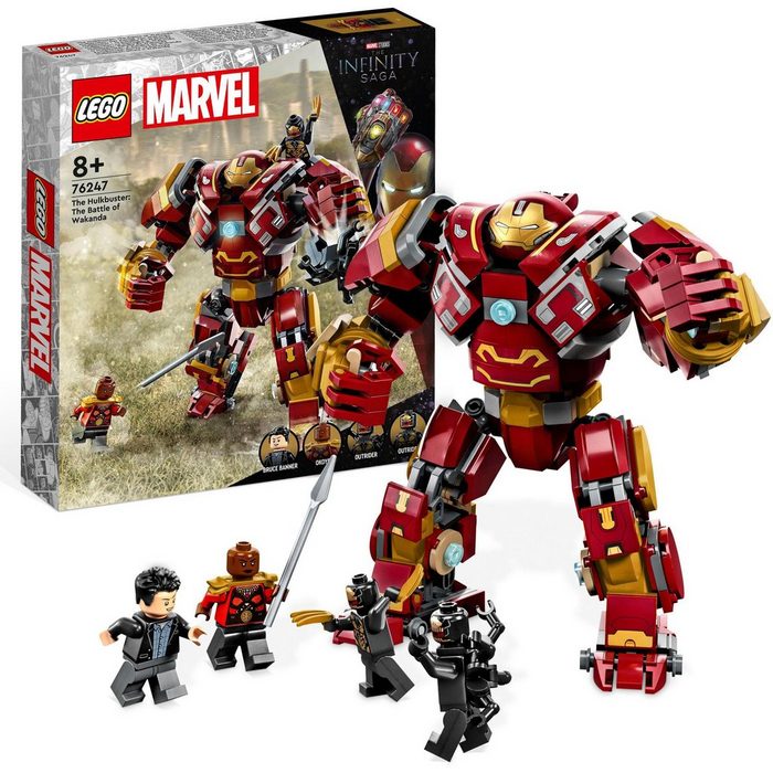 LEGO® Konstruktionsspielsteine Hulkbuster: Der Kampf von Wakanda (76247) LEGO® Marvel (385 St) Made in Europe