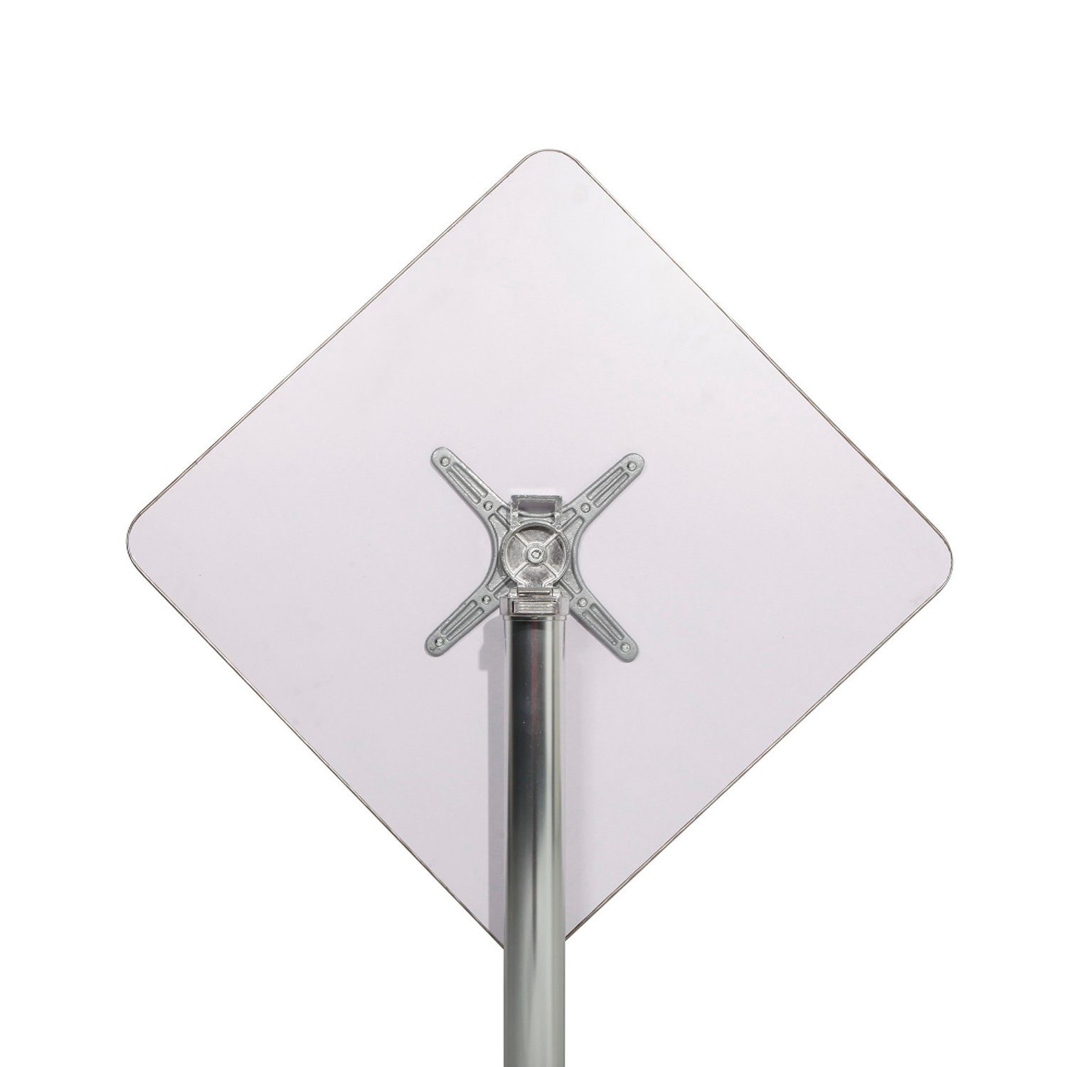 Mojawo Küchentisch klappbar Aluminium Höhenverstellbar H70/110cm Bistrostehtisch 60x60cm