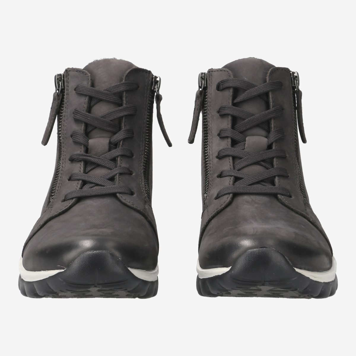 Gabor 36.868.39, Boots in Grau für Damen Stiefel