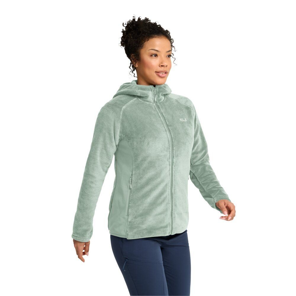 Jack Wolfskin Fleecejacke ROTWAND HOODED FZ W
