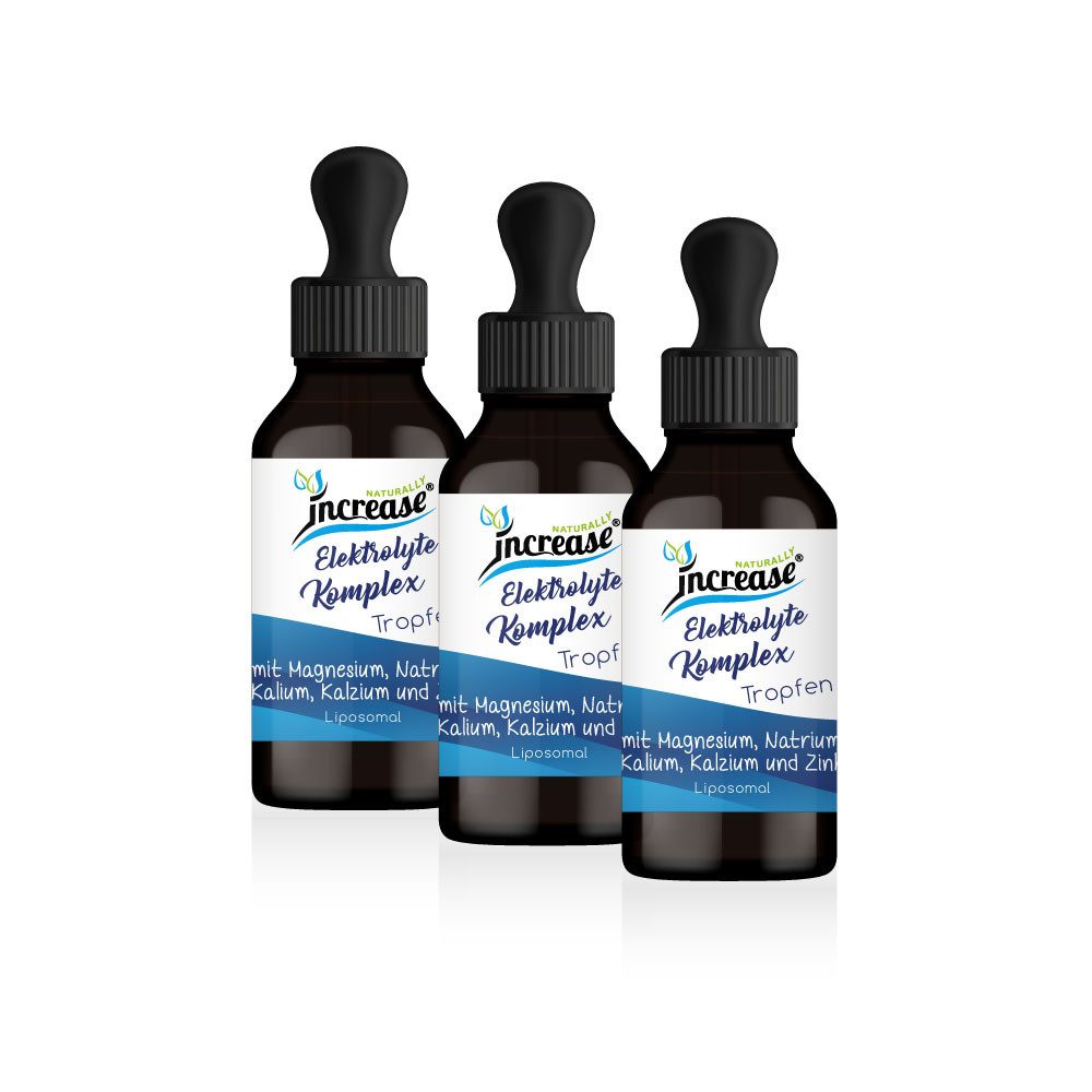 Nimm 3, zahl 2 Aktion Liposomale Elektrolyte - 2500mg Elektrolyte Tropfen