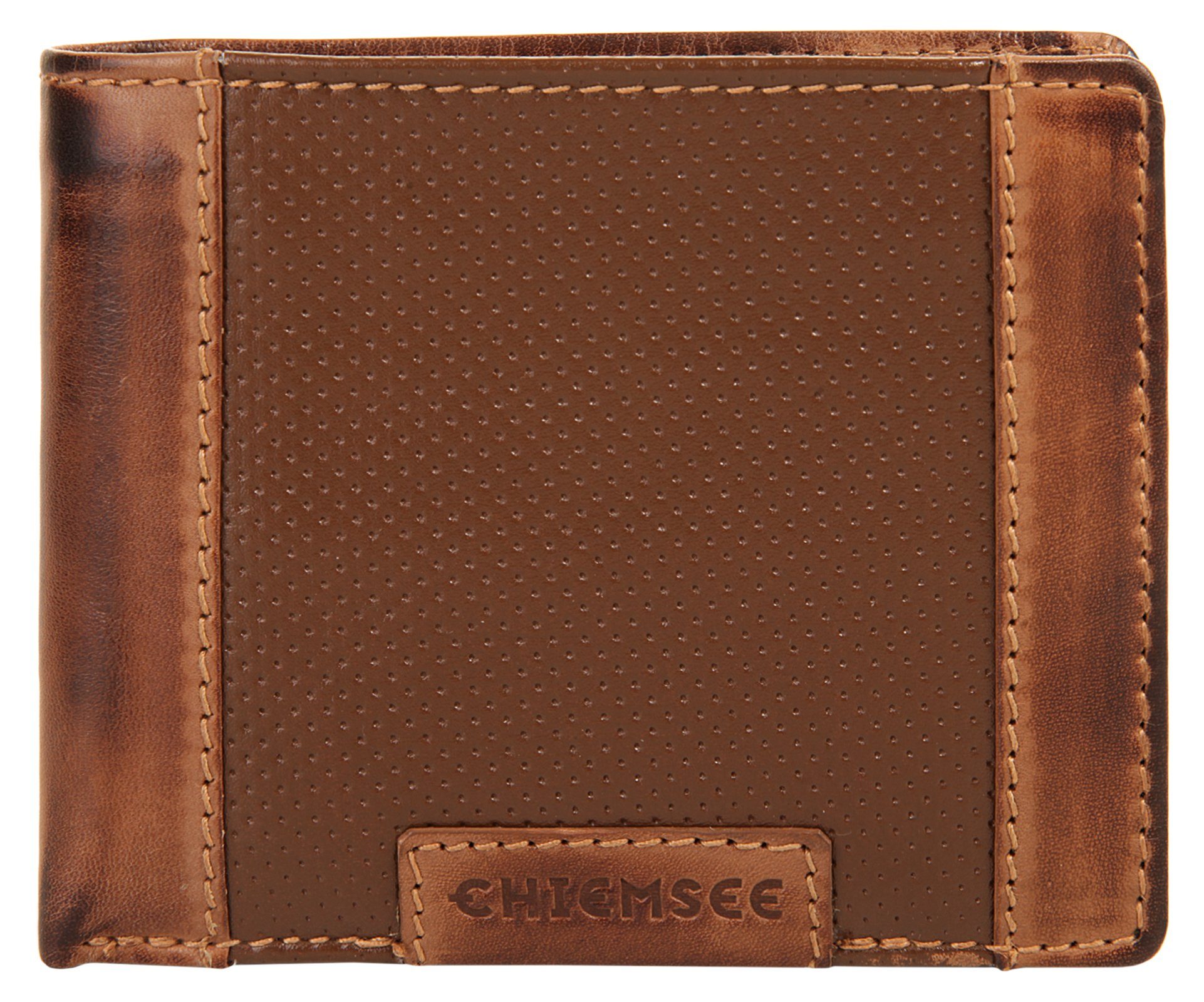 Chiemsee Geldbörse BIRMA, echt Leder, Mit 12 Steck-, 2 Schein- und 1  Münzfach mit Druckknopf | Geldbörsen