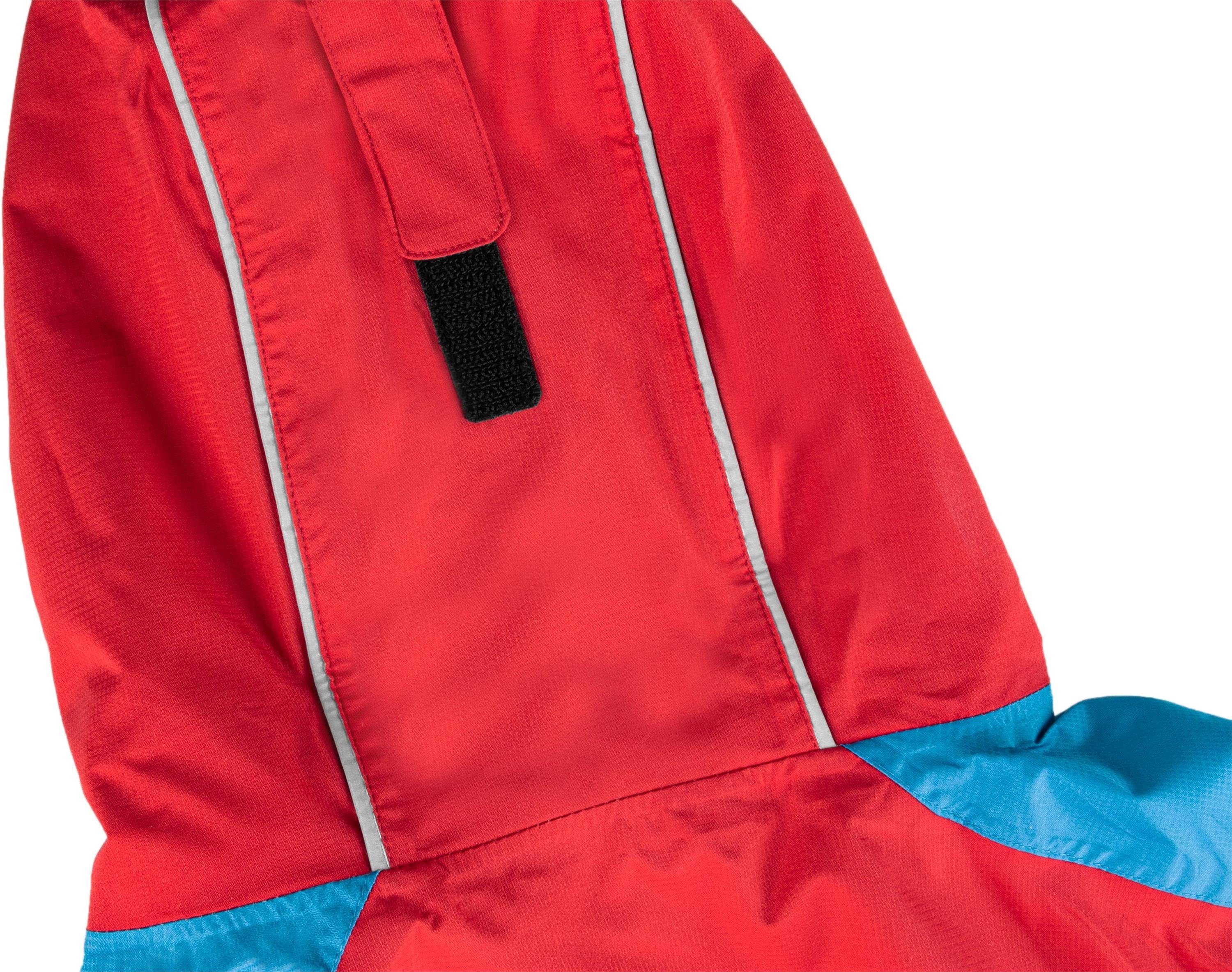 normani Regenjacke Kinder Regenjacke Puyallup Wasserdichte Sommerjacke, ungefütterte Outdoorjacke mit Reflektoren