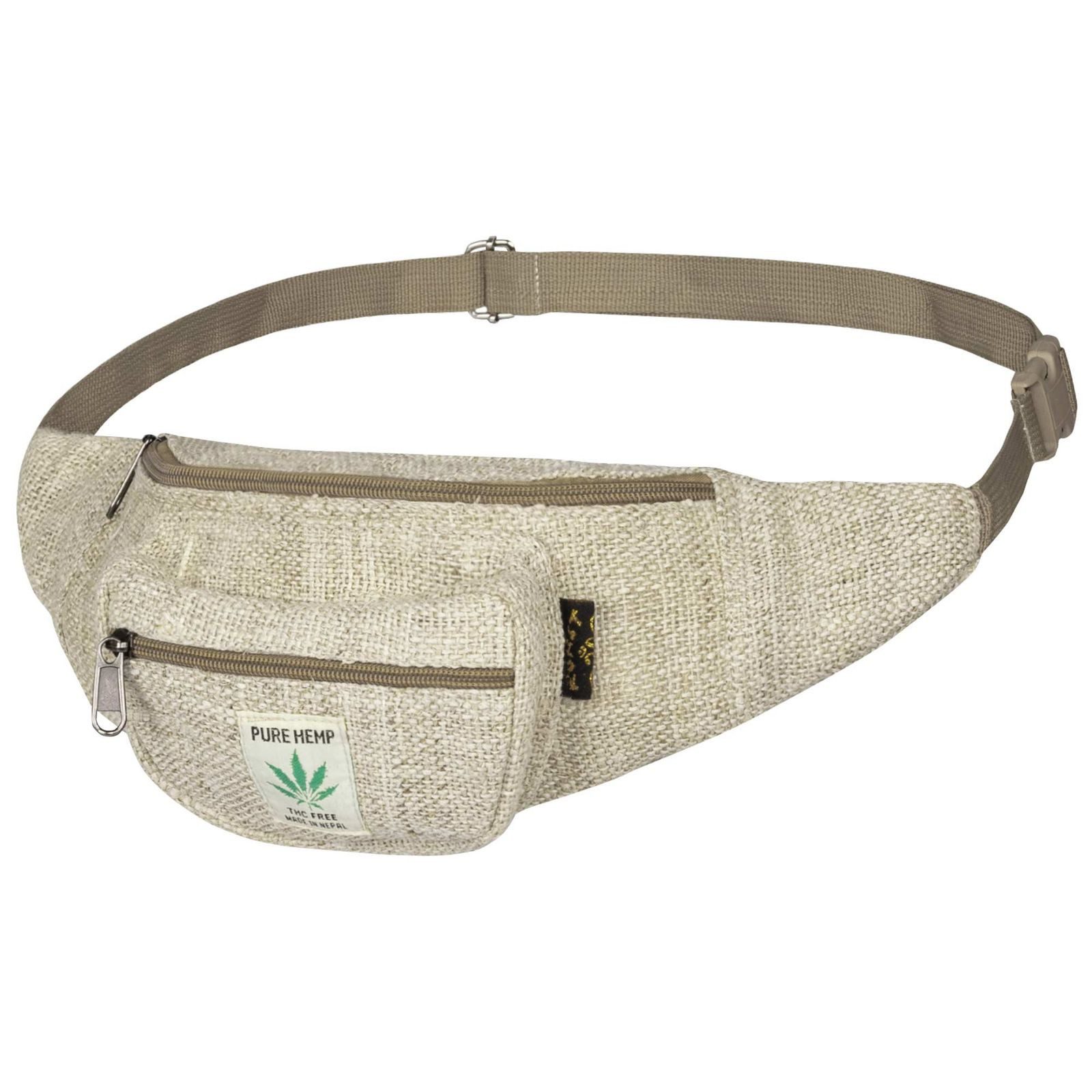 Bauchtasche e Bauchtasche aus Hanf Goa Sidebag Gürteltasche Hüfttasche