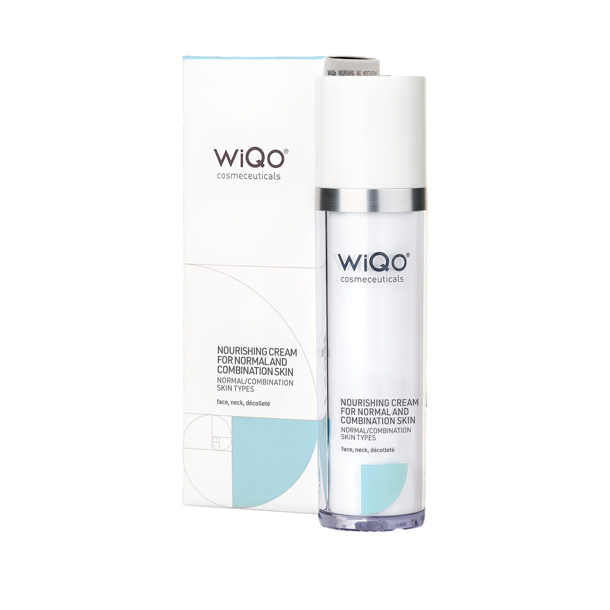 WiQomed Anti-Aging-Creme WiQo Moisturizing Face Cream 50 ml I Normale Haut, 1-tlg., Feuchtigkeitsspendende Behandlung, Anti-Aging