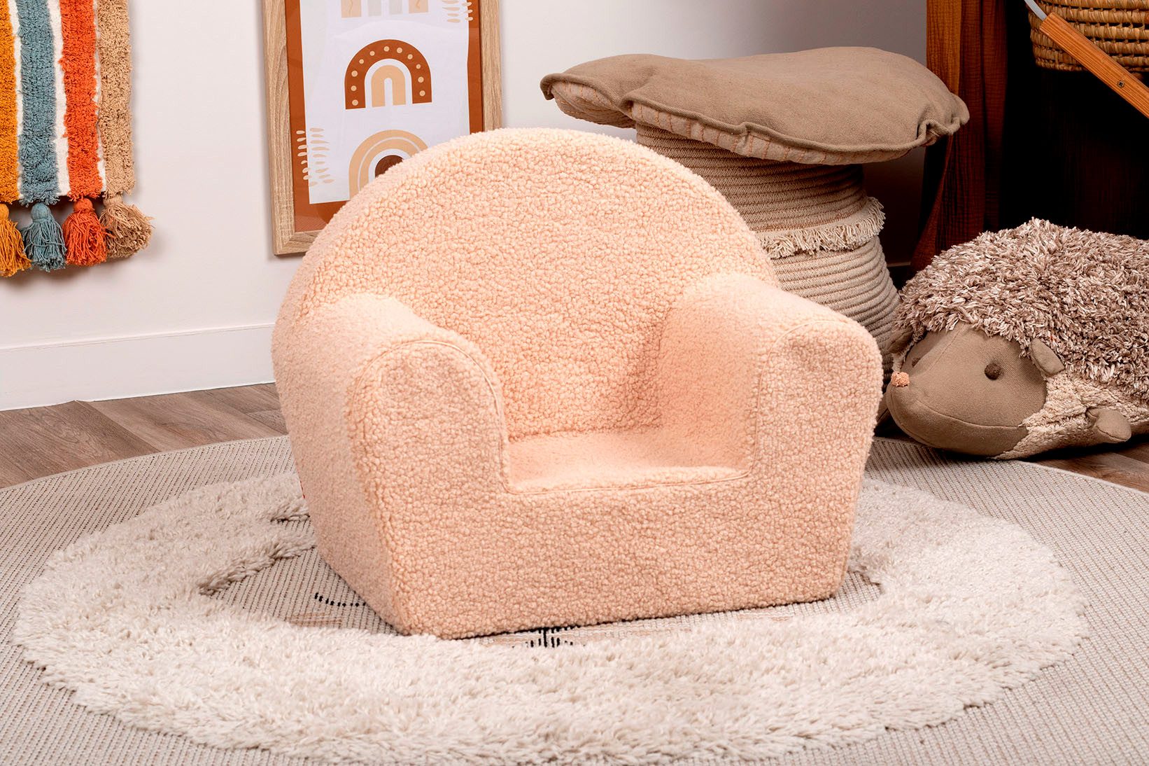Knorrtoys® Sessel Soft plush beige, für günstig online kaufen