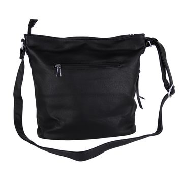 MIRROSI Schultertasche Damen Crossbody Bag, 31x28x11cm Mittelgroß (verstellbaren Schulterriemen), Mittelgroße Tasche, Umhängetasche für jeden Anlass