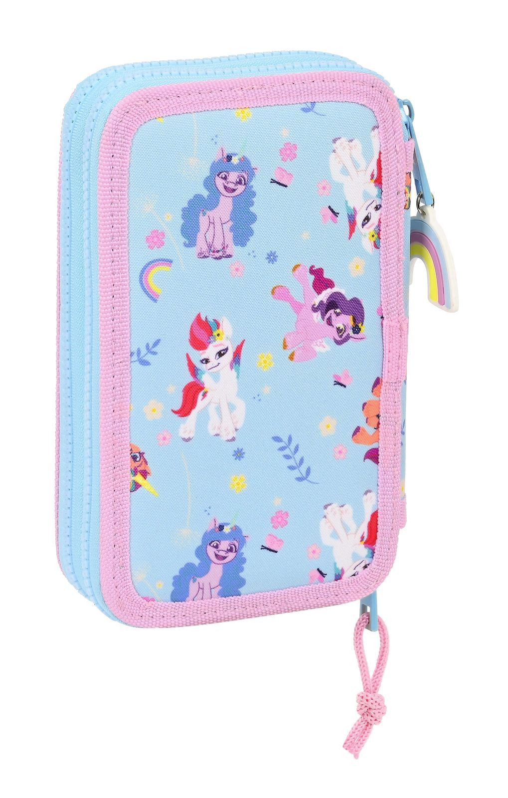 safta Federmäppchen My little Pony - Mäppchen Federmappe, 28 Teile, 2-fach gefüllt, (28-tlg., Mädchen), Reißverschluss – Bild 2 von 5