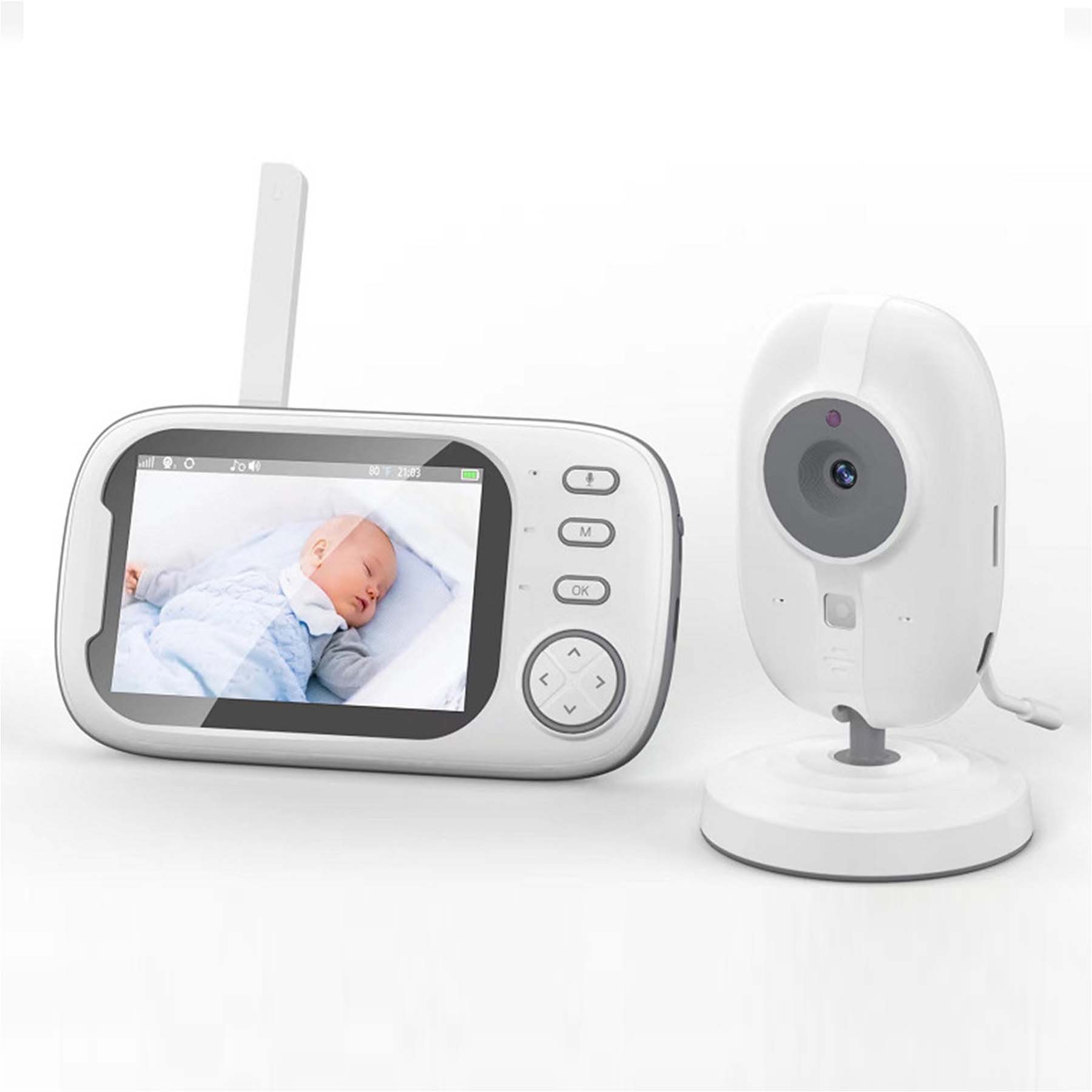 Babyphone LCD Display mit Kamera 3,5 Zoll Video Baby Monitor