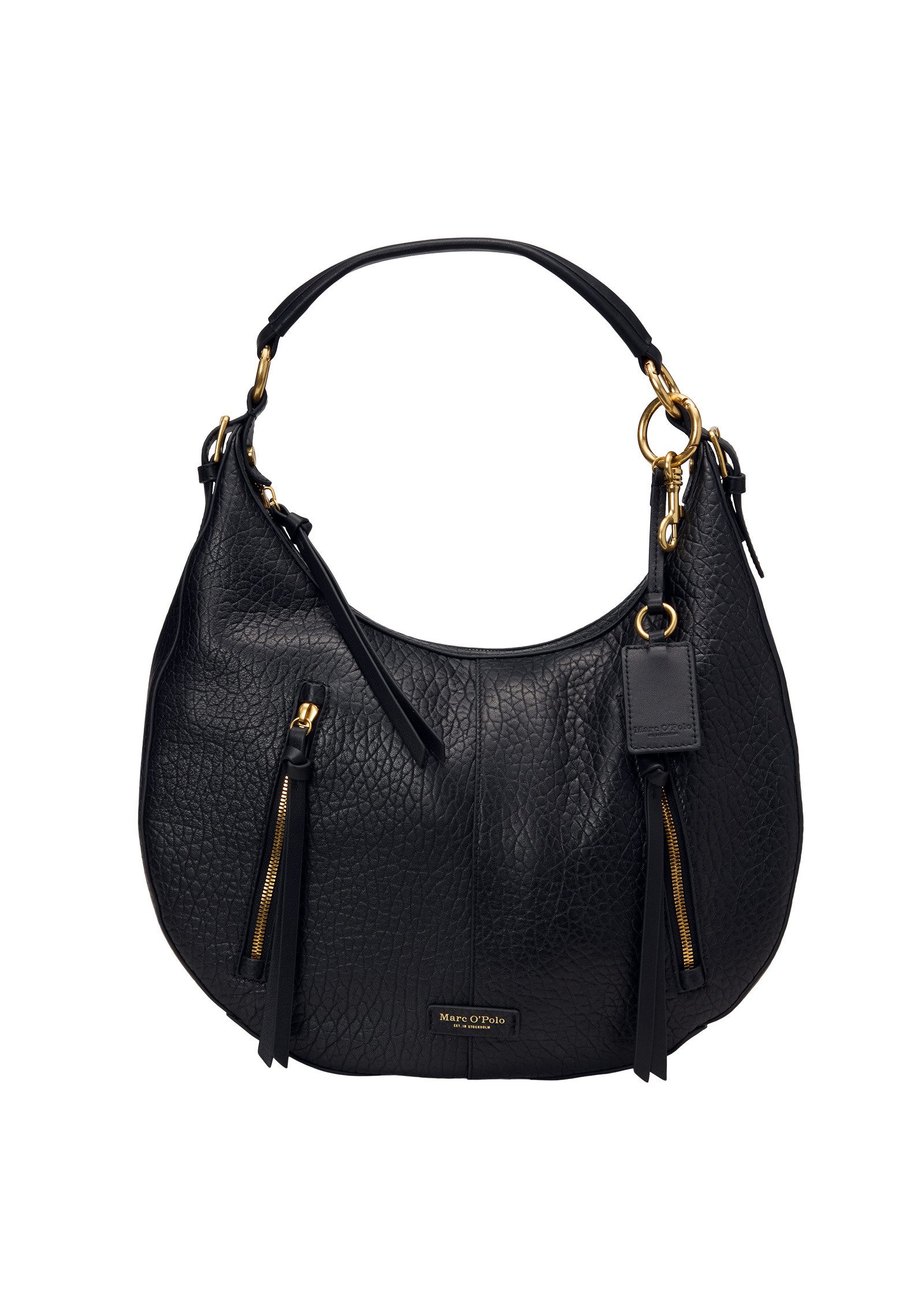 Marc O'Polo Umhängetasche aus fein genarbtem Schafleder