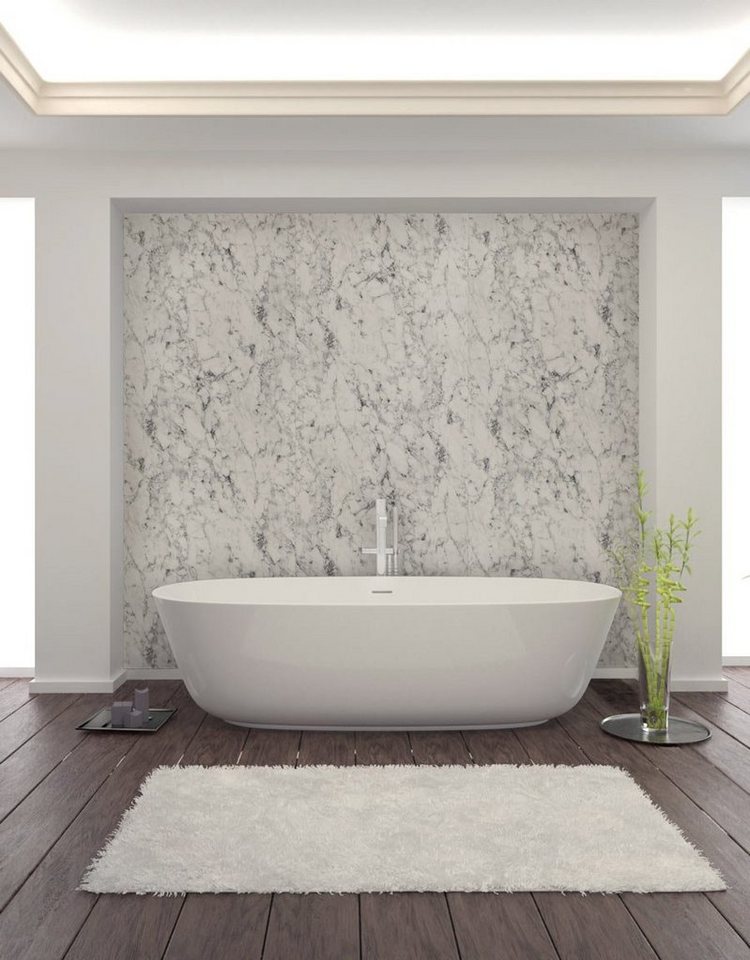 Thumbnail - Wallface Dekorpaneele 19566-NA Antigrav MARBLE Dekorpaneel in Marmor Optik weiß 2,6 m2, BxL: 100x260 cm, 2.6 qm, (Dekorp...