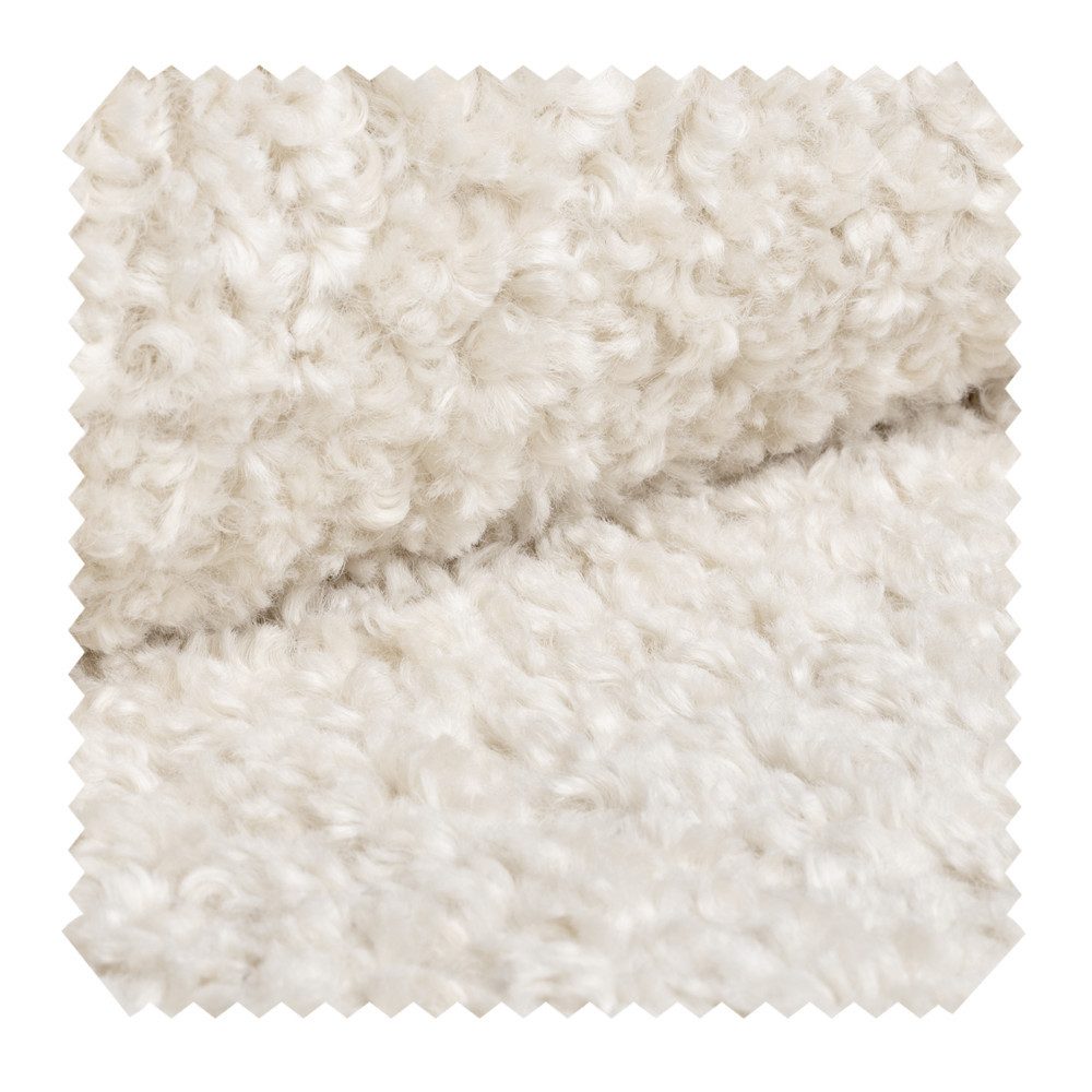 novely® Stoff ROLAND Kuschelweicher Bouclé-Stoff in edler Optik, UV-Beständig, Robust, Zigaretten-Test bestanden, Meterware, 1lfm