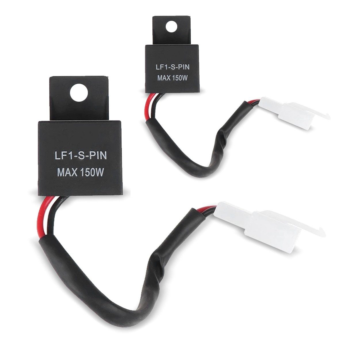 Halter 2x 12V Motorrad Blinker Relais 2 PIN # Blinkergeber LED Lastunabhängig