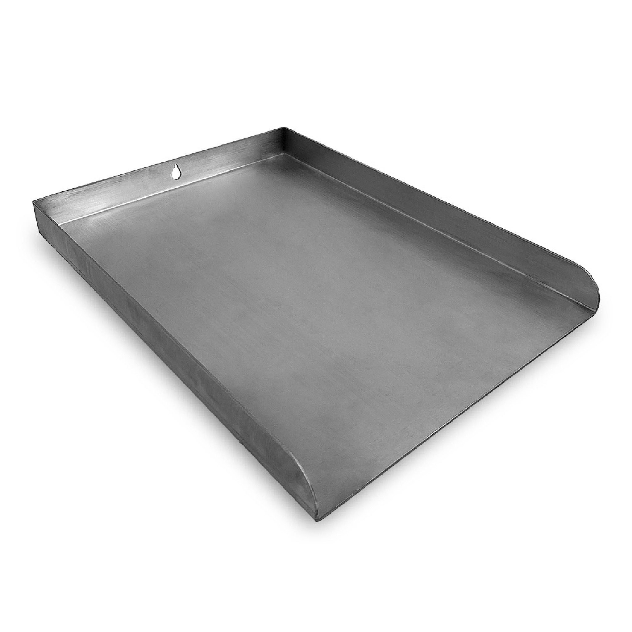 Feuerfest 123 GmbH Grillplatte Grillplatte Plancha Edelstahl 45 x 30 cm passend für Napoleon**