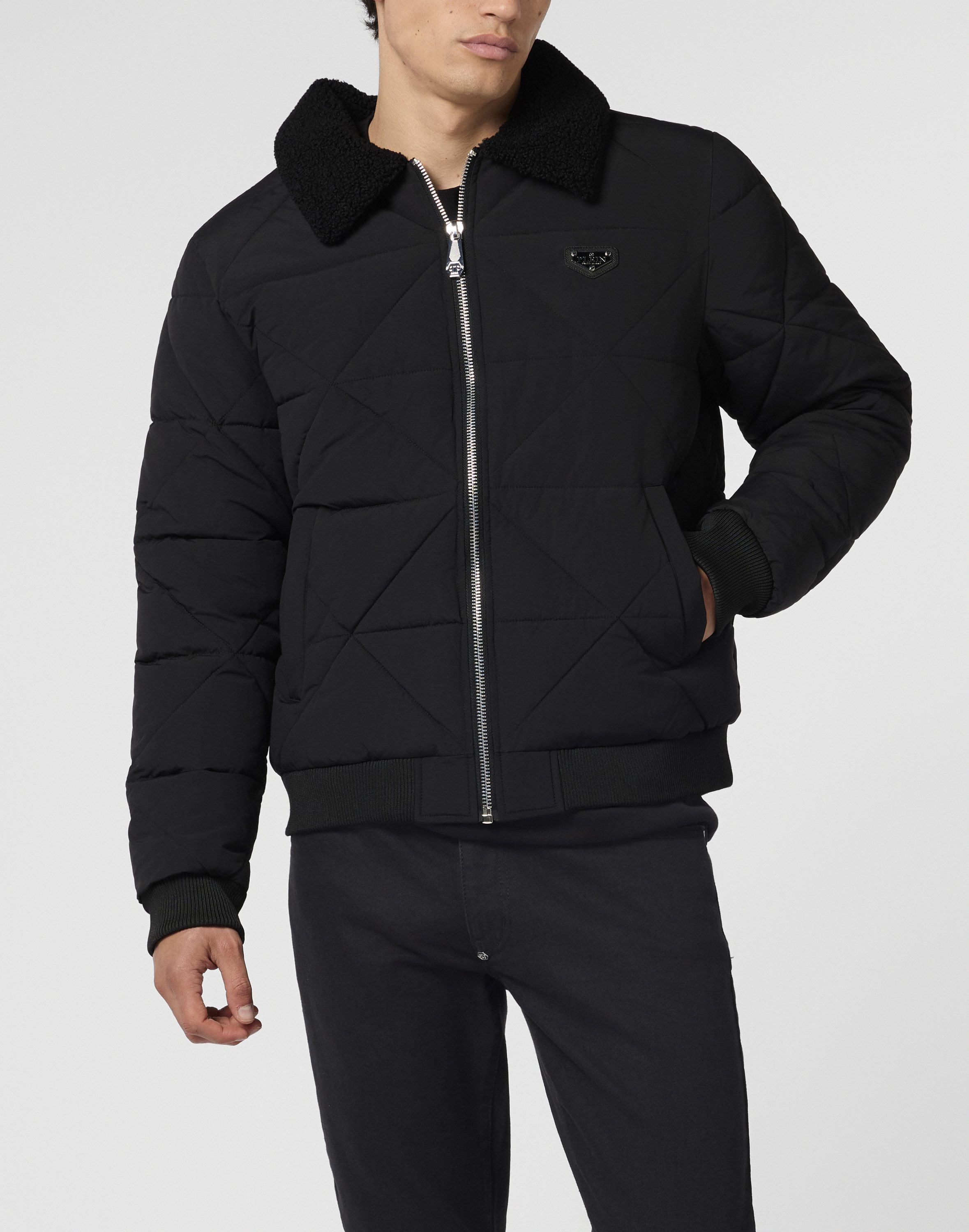 PHILIPP PLEIN Winterjacke Nylon Down Jacket günstig online kaufen