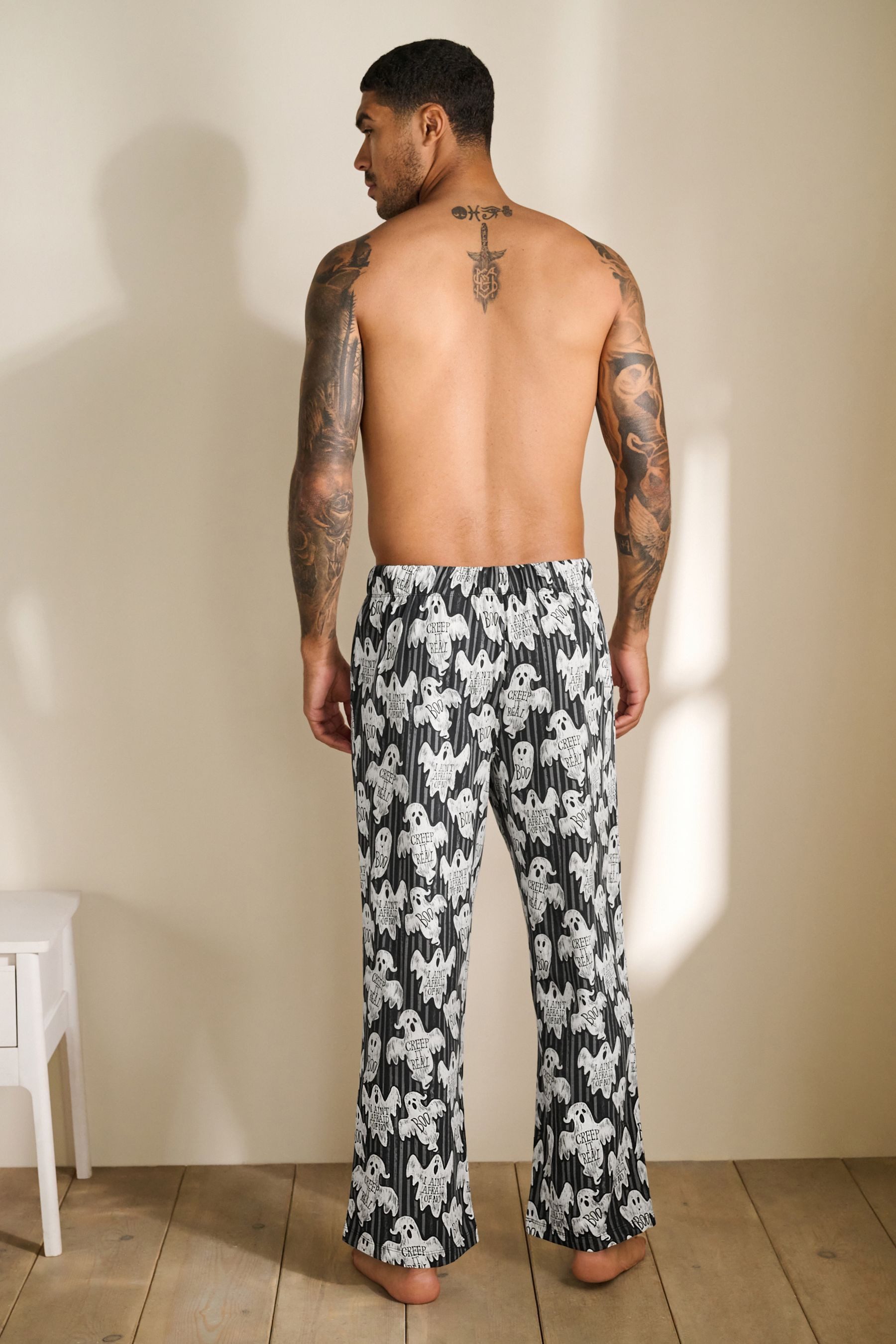 Next Pyjamahose Lange Jersey-Pyjamahose mit Streifen günstig online kaufen