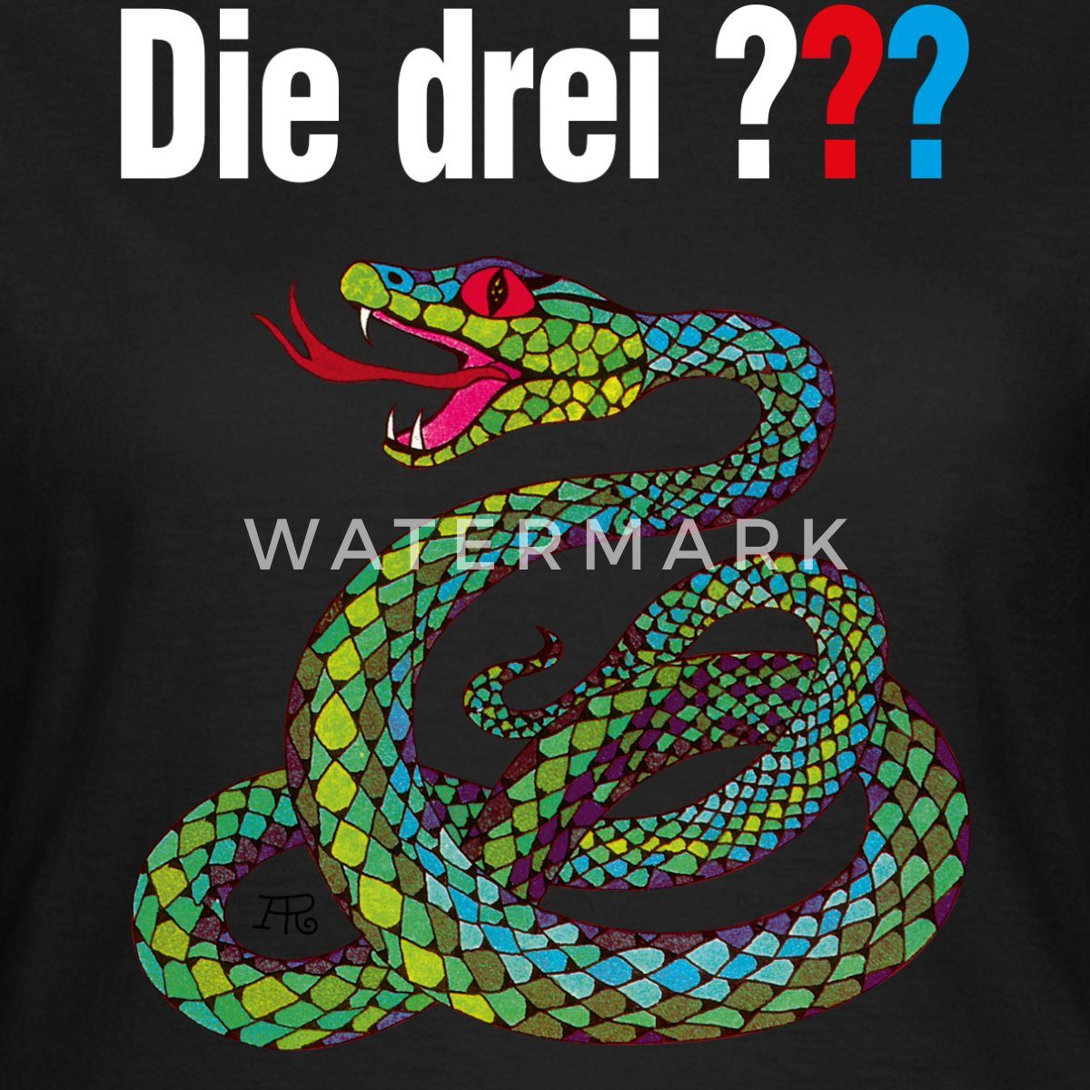 Spreadshirt T-Shirt Die Drei Fragezeichen und günstig online kaufen
