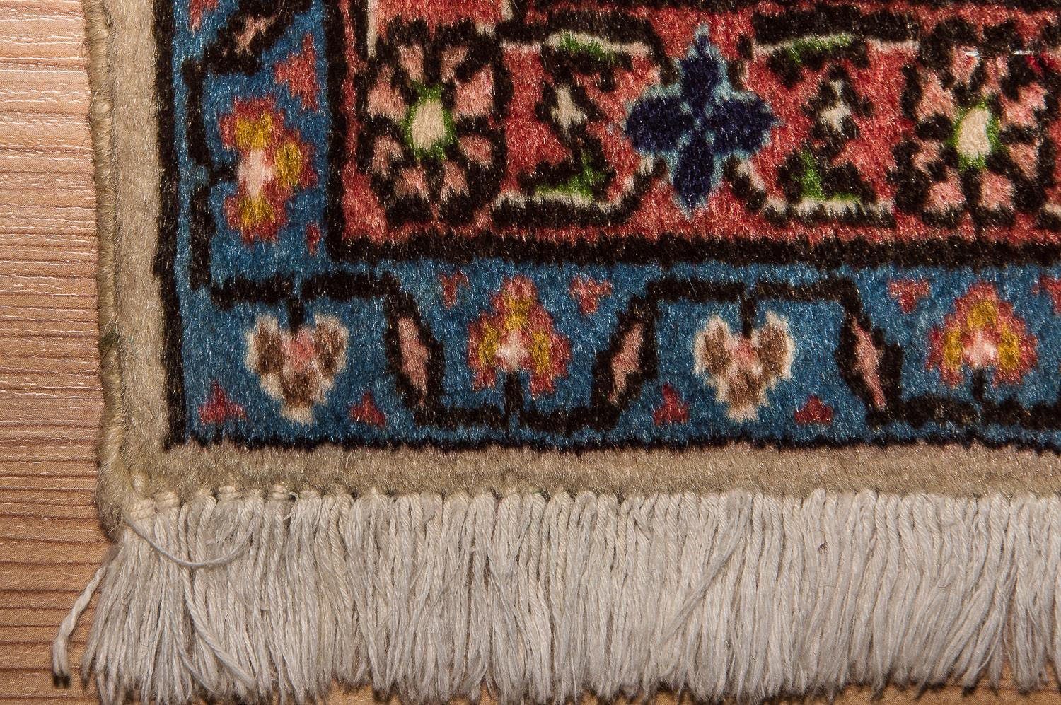 Wollteppich »Malayer Teppich handgeknüpft beige«, morgenland, rechteckig, Höhe 8 mm, handgeknüpft-kaufen