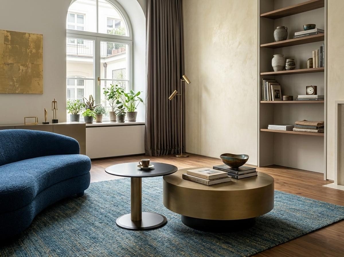 JVmoebel Couchtisch 2 stilvolle Couchtische im modernen Design mit eleganter Optik