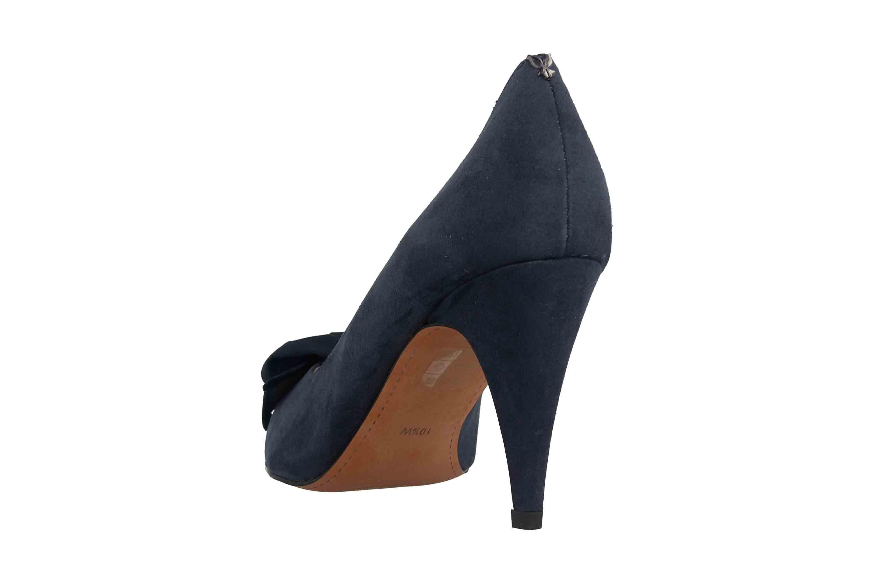J.Reneé Idrease Navy Suede Pumps
