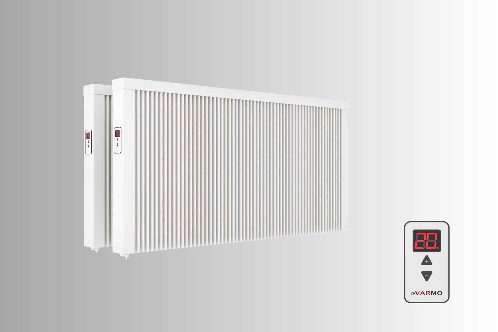 eVARMO Elektro-Heizkörper Paketset nach Wattzahl Flächenspeicherheizung günstig online kaufen