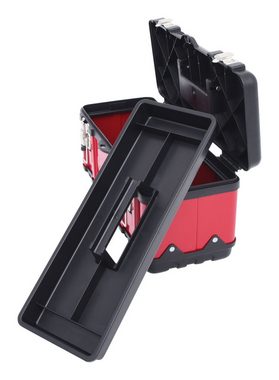 KS Tools Werkzeugbox, Kunststoff-Stahlblech-Werkzeugkiste, 395 x 180 x 170 mm