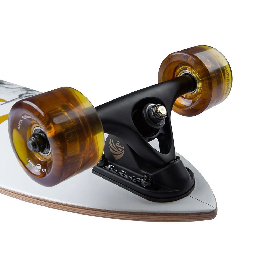 Arbor Collective Longboard Bamboo Fish 37" (Zoe Keller), aus der Bamboo Serie