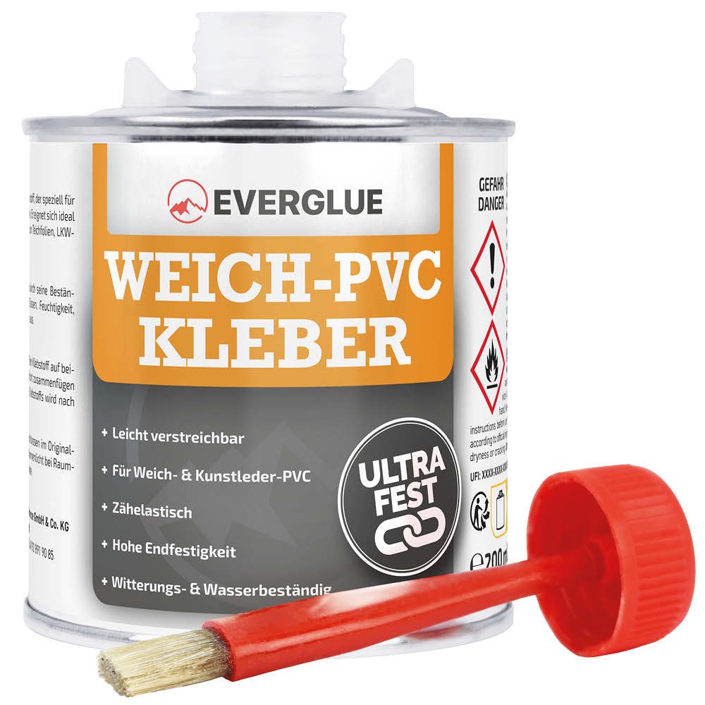 Everglue PVC-Kleber Everglue Teichfolienkleber Quellschweißmittel Weich-PVC günstig online kaufen