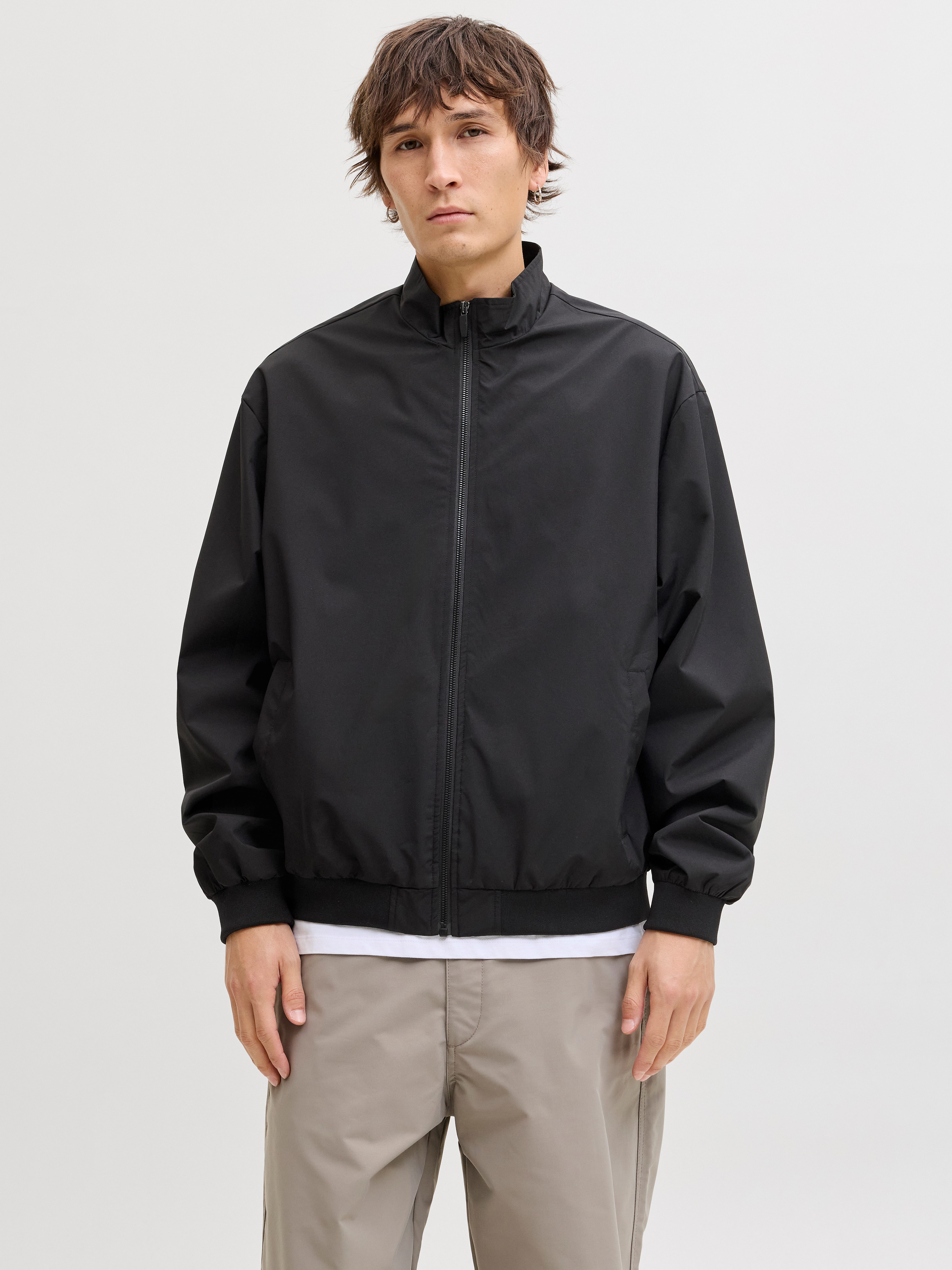 Jack & Jones Bomberjacke JJECHARGE STAND COLLAR BOMBER NOOS mit Stehkragen günstig online kaufen