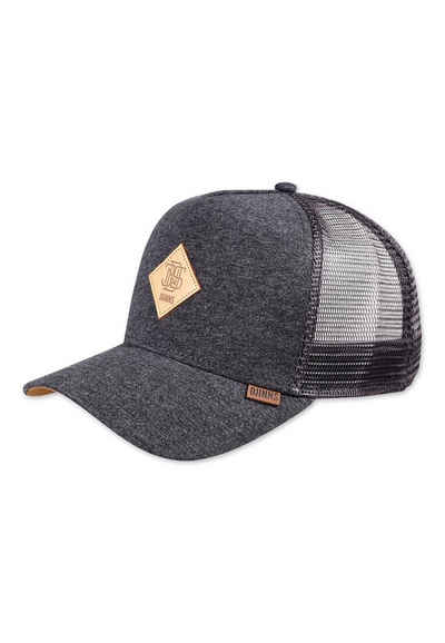 Djinns Trucker Cap Djinns Trucker Cap HFT CAP JERSEY PATCH Heather Charcoal Dunkelgrau