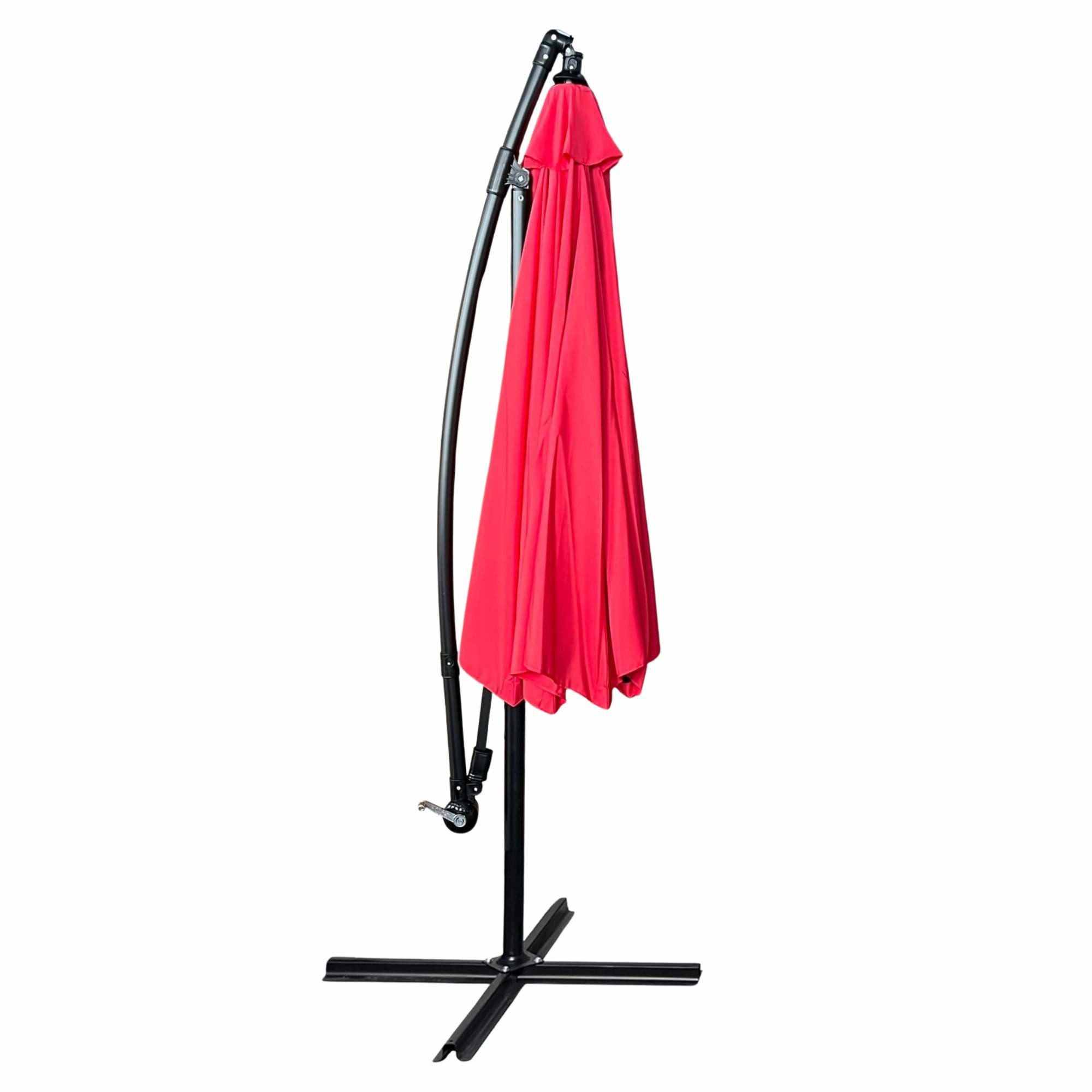Raumhirsch Furniture Sonnensegel Ampelschirm, Gartenschirm mit UV-Schutz, Sonnenschirm, (pflegeleicht & langlebig), (verschiedene Farben - Maße: 300x300cm)