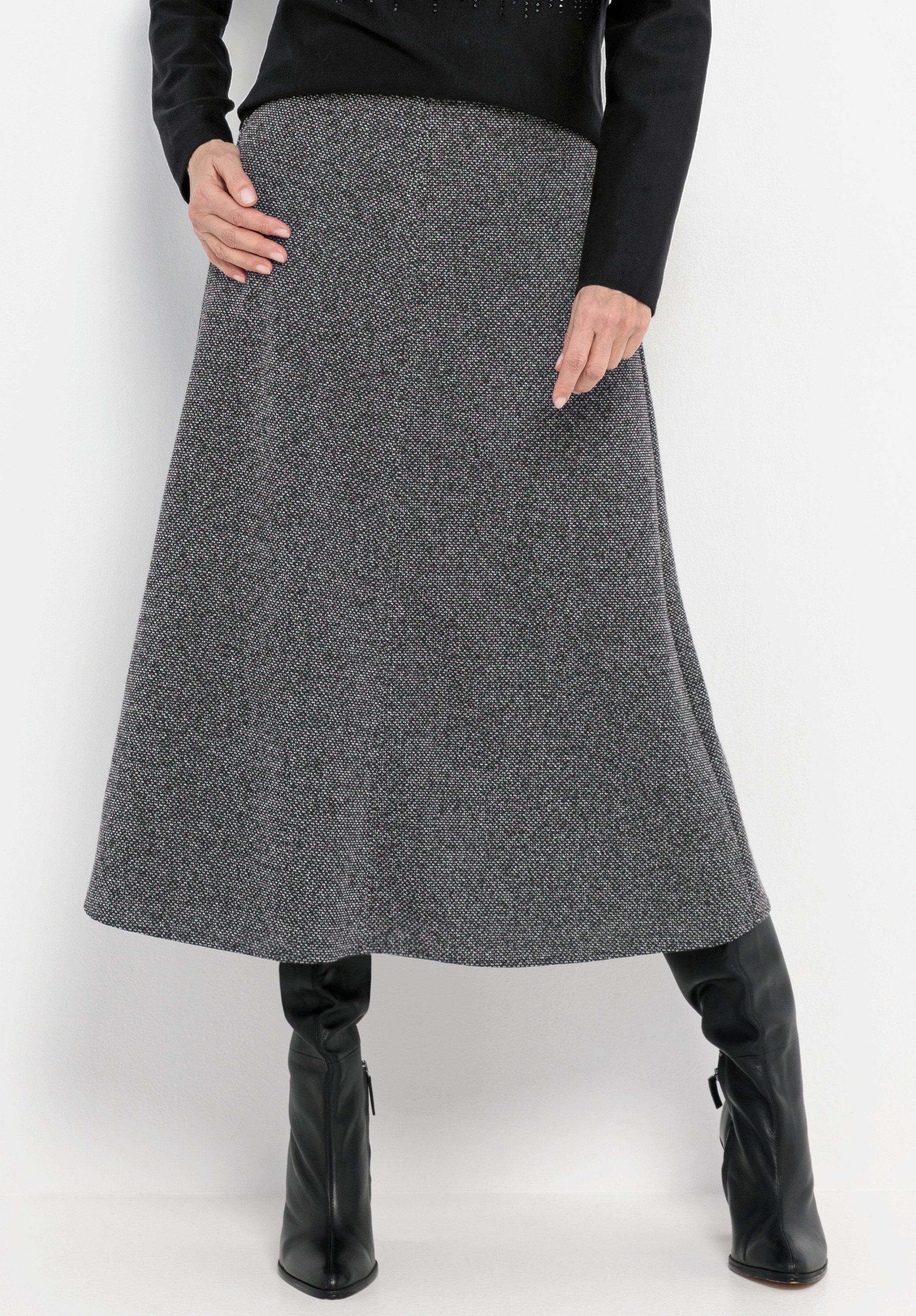 bianca Schlupfrock JILAN mit Logo-Gummibund, Midilänge