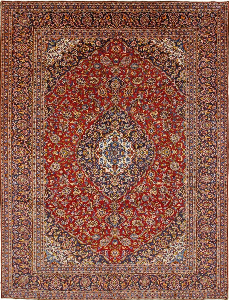 mm Orientteppich rechteckig, Handgeknüpfter Höhe: Orientteppich Trading, / Nain 295x391 Keshan 12 Perserteppich,