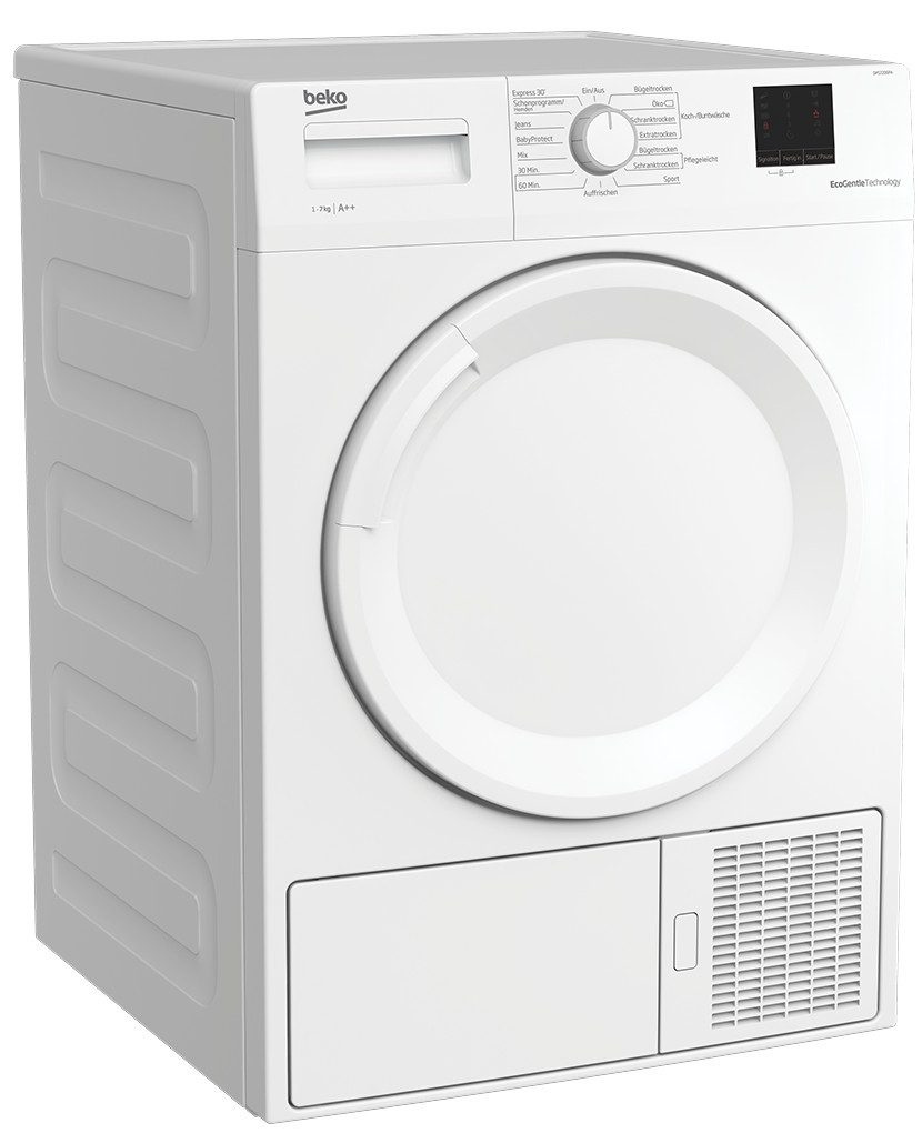 BEKO Wärmepumpentrockner DPS7206PA, Programm-Ablaufanzeige