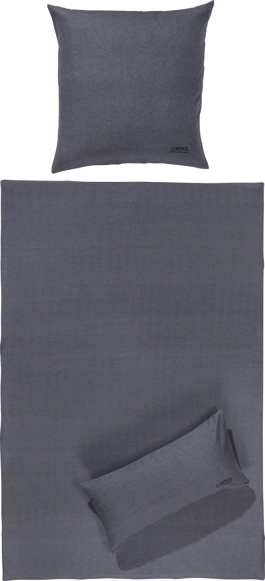 LOOKS by Wolfgang Joop Bettwäsche Bettwäsche, Biber, Melange-Flanell Uni: m günstig online kaufen