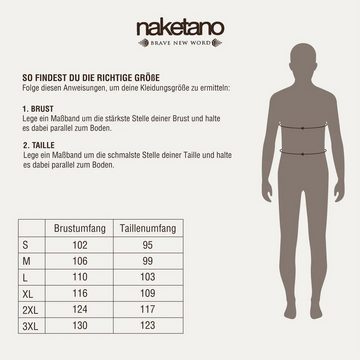 naketano T-Shirt Naketano Herren T-Shirt Adonis Fischer