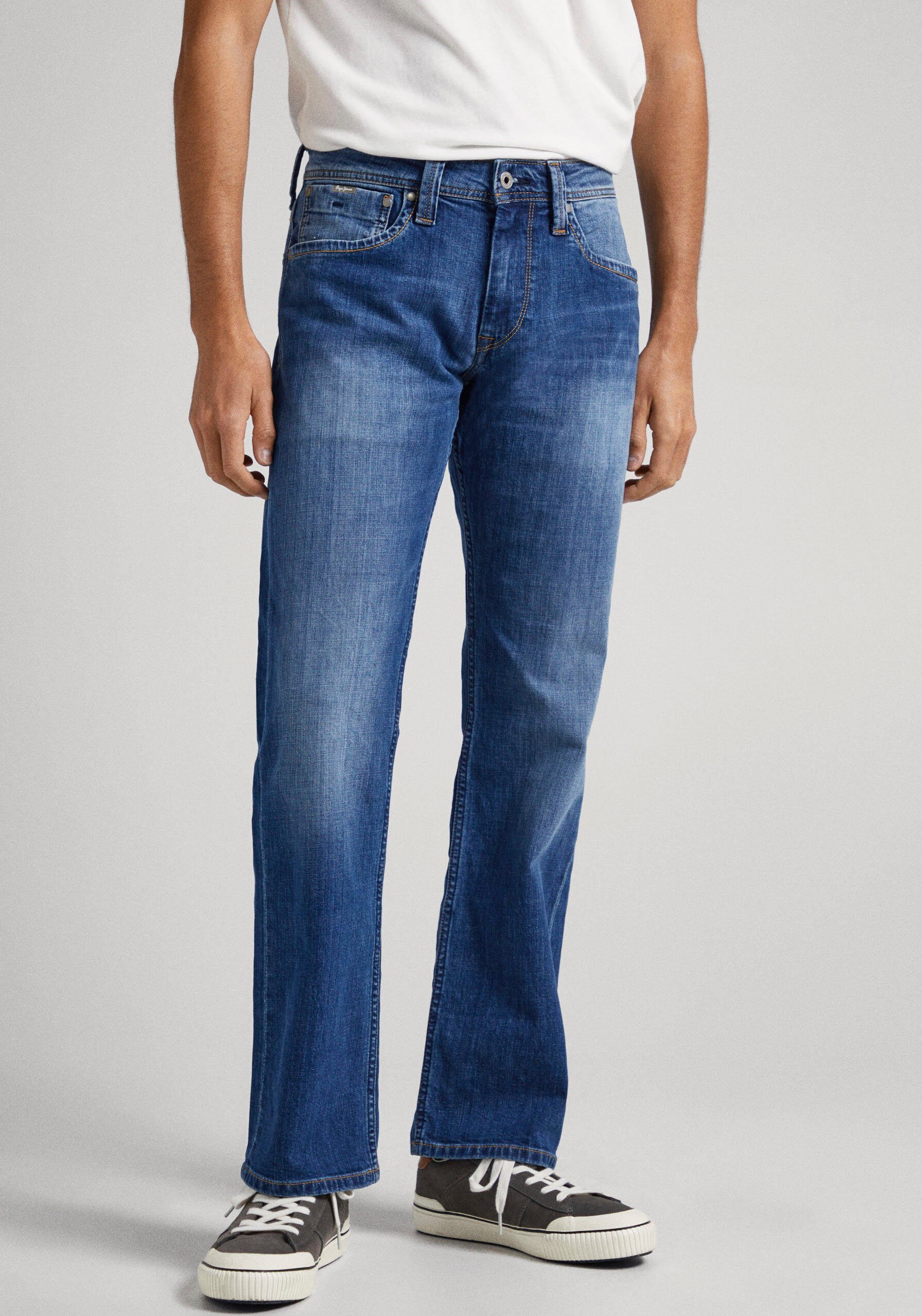 KINGSTON Relax-fit-Jeans ZIP Jeans Pepe