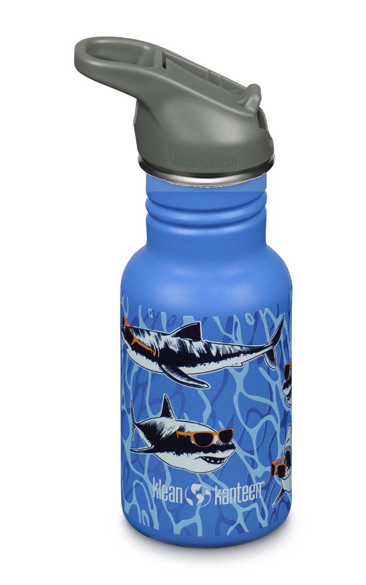 Klean Kanteen Trinkflasche Edelstahl Kindertrinkflasche, Flip Sport, 355ml