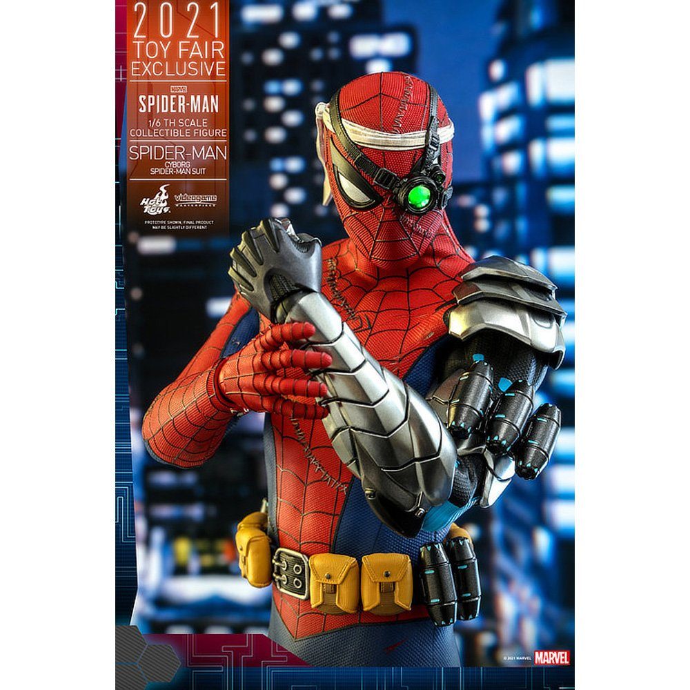 (2021 Marvel Exclusive) Fair Suit Spider-Man Hot Cyborg Actionfigur - Toys Toy