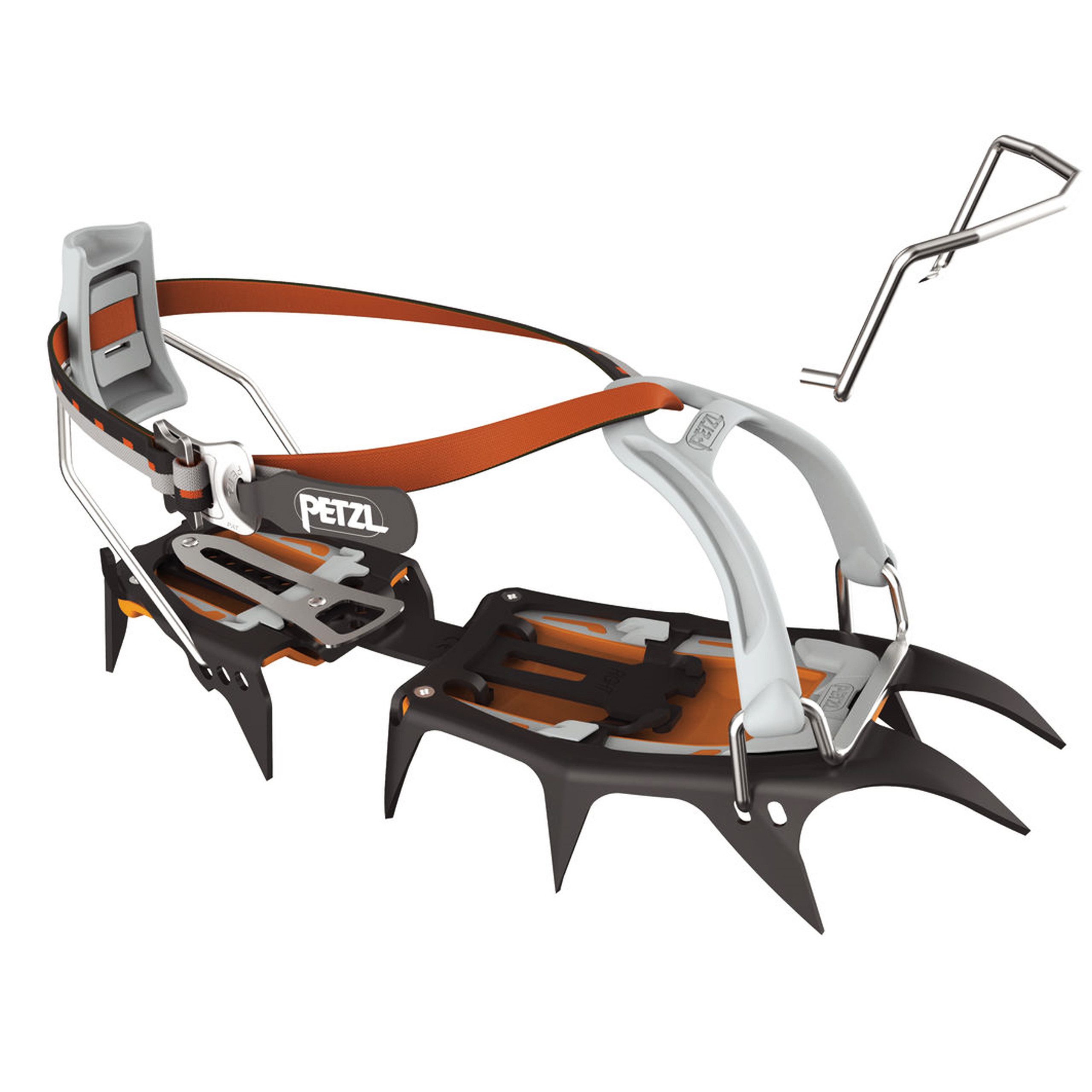 Petzl Steigeisen PETZL Vasak LLU - Steigeisen Leverlock Universel Befestigungssystem