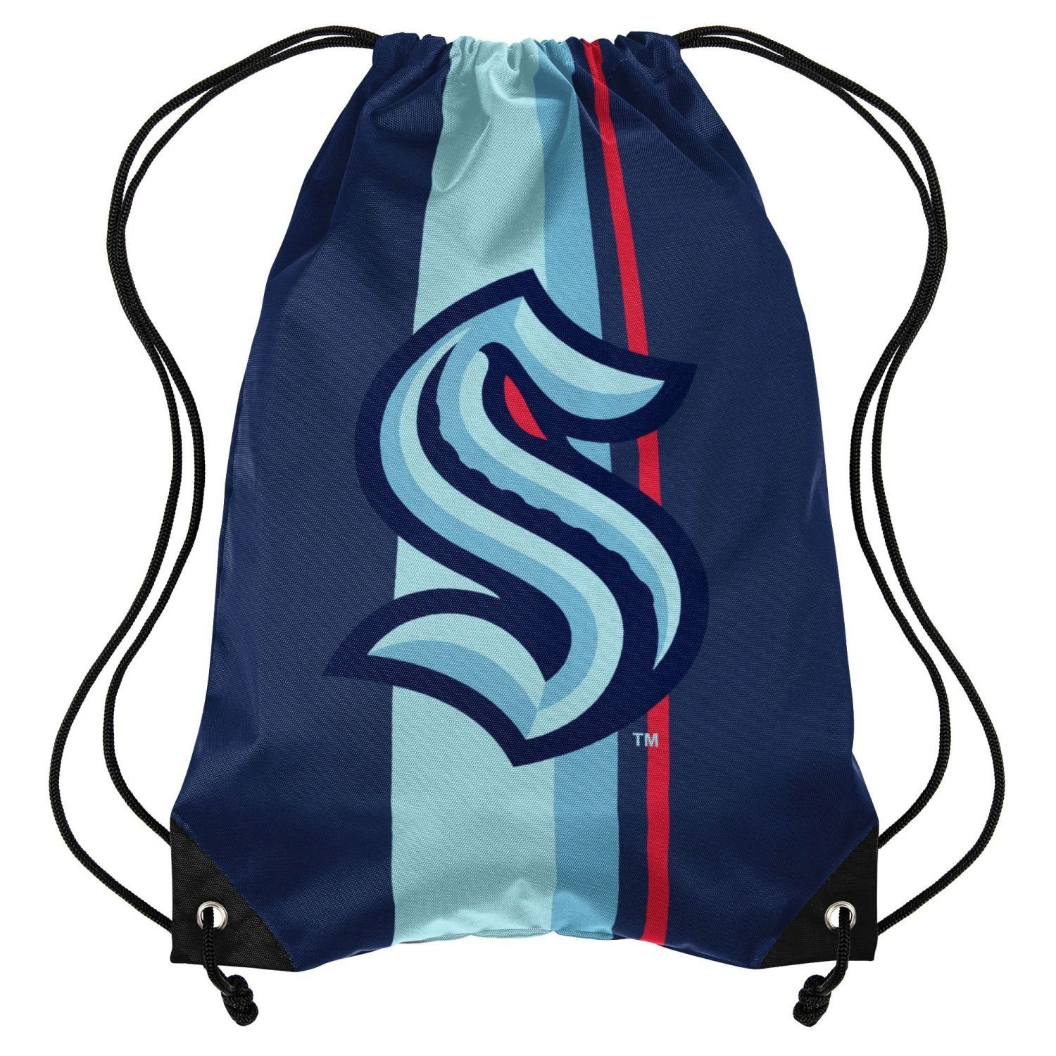 Rucksack Gym Bag NHL Drawstring Turnbeutel Team Stripe