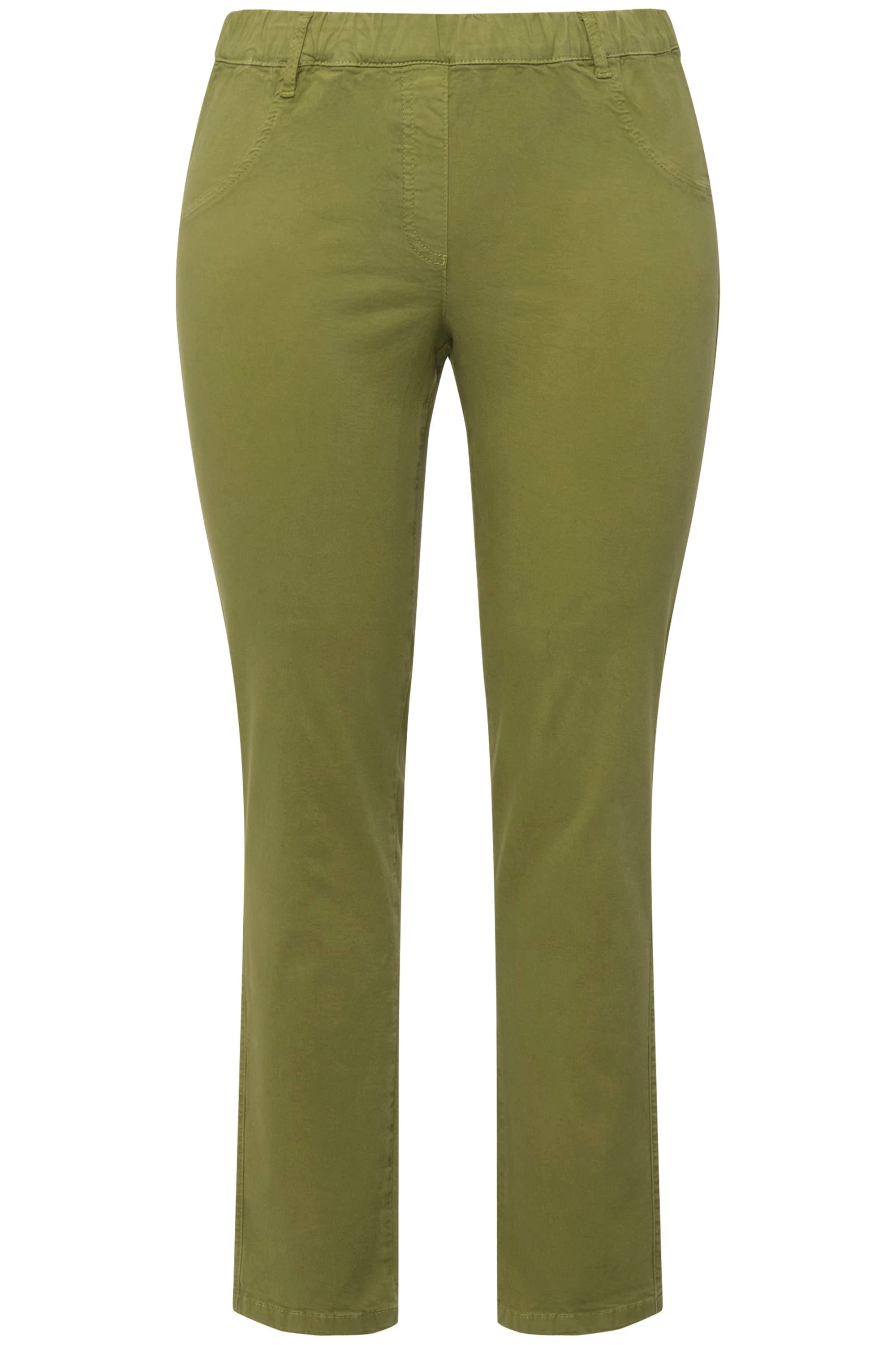 Ulla Popken Jeggings Jeggings Elastikbund schmales günstig online kaufen